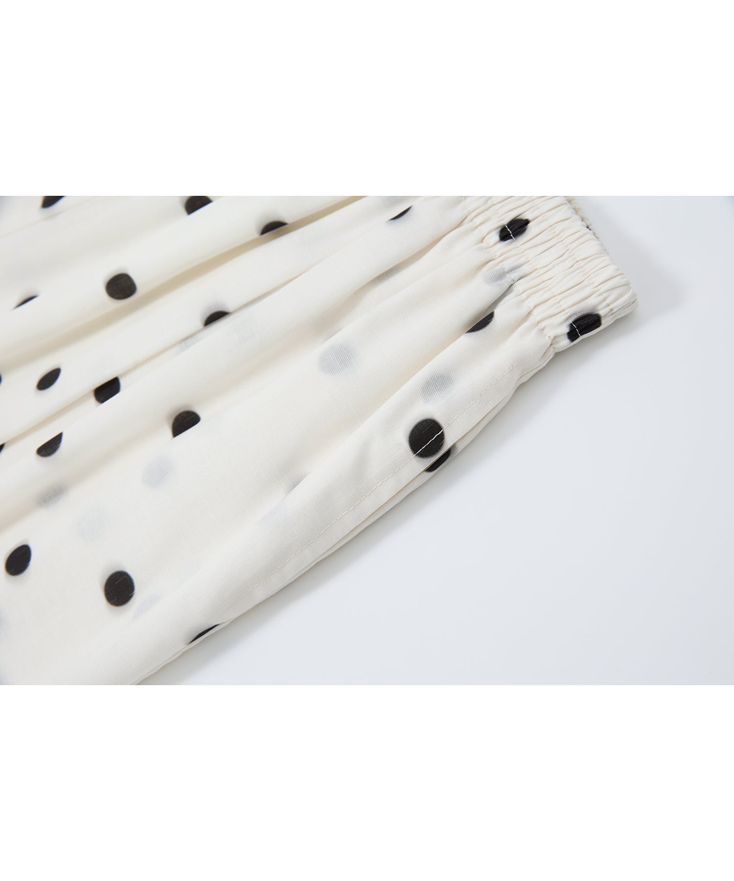「6月上旬~中旬出荷」Polka Dot Wide Pants
