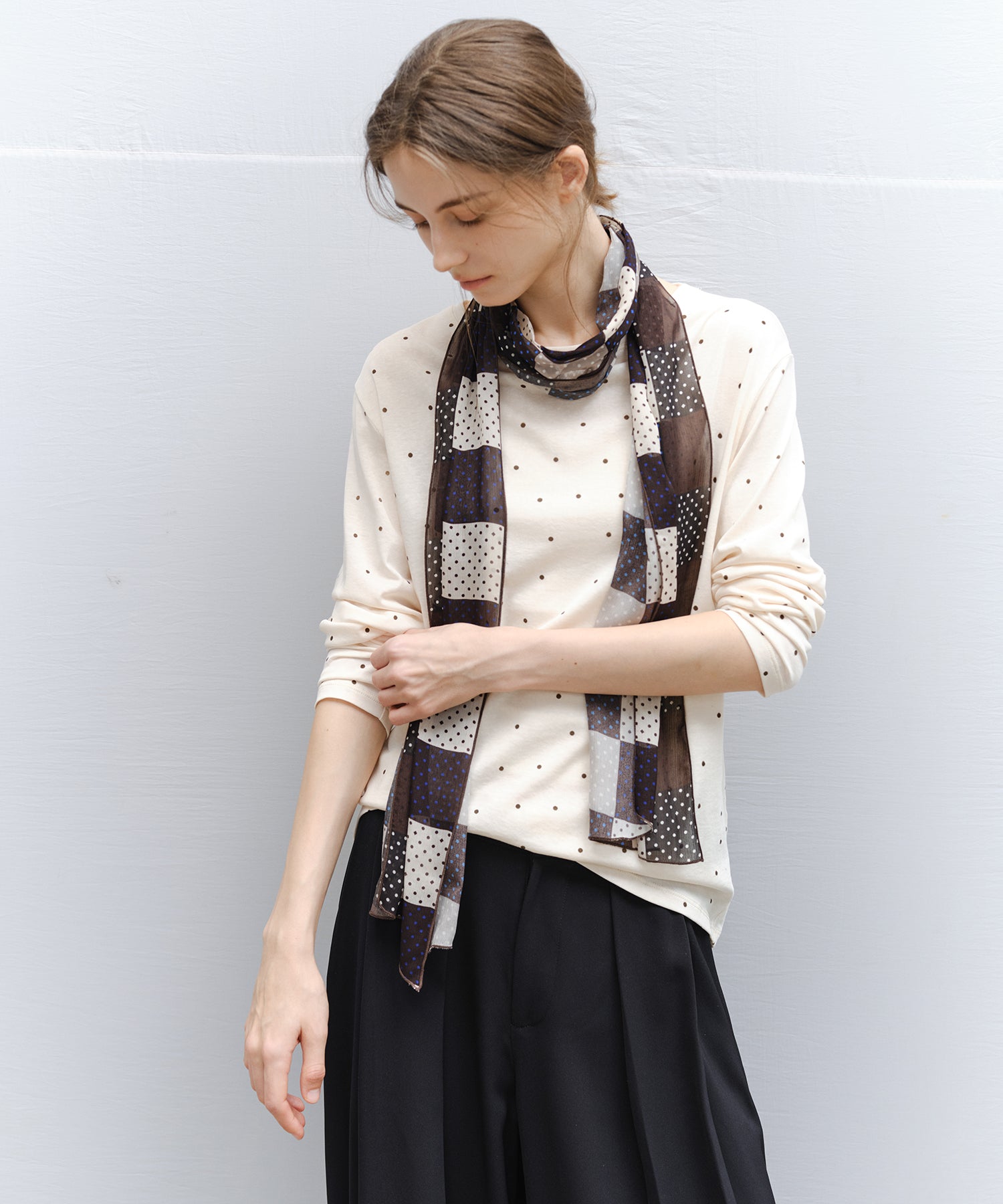 Printed Long Scarf