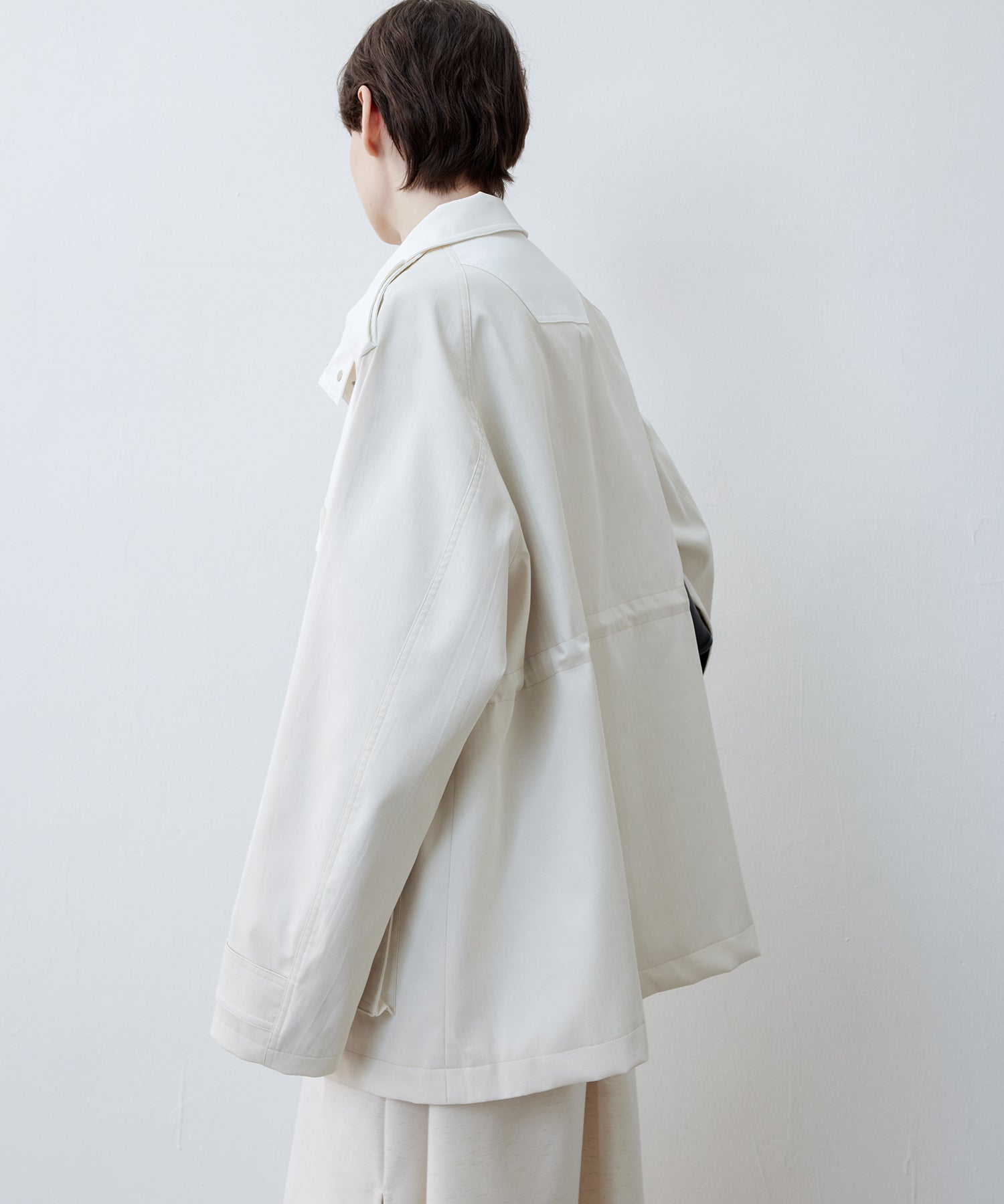 Stand Collar Utility Jacket