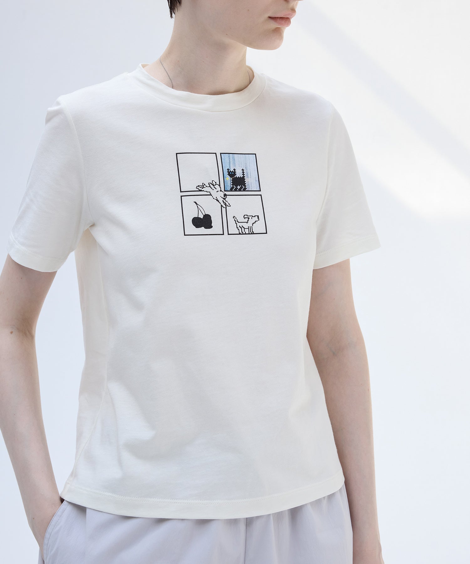 Illustrated Compact T-shirt