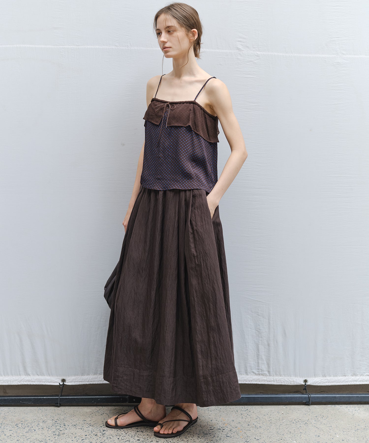 Layered Dot Camisole
