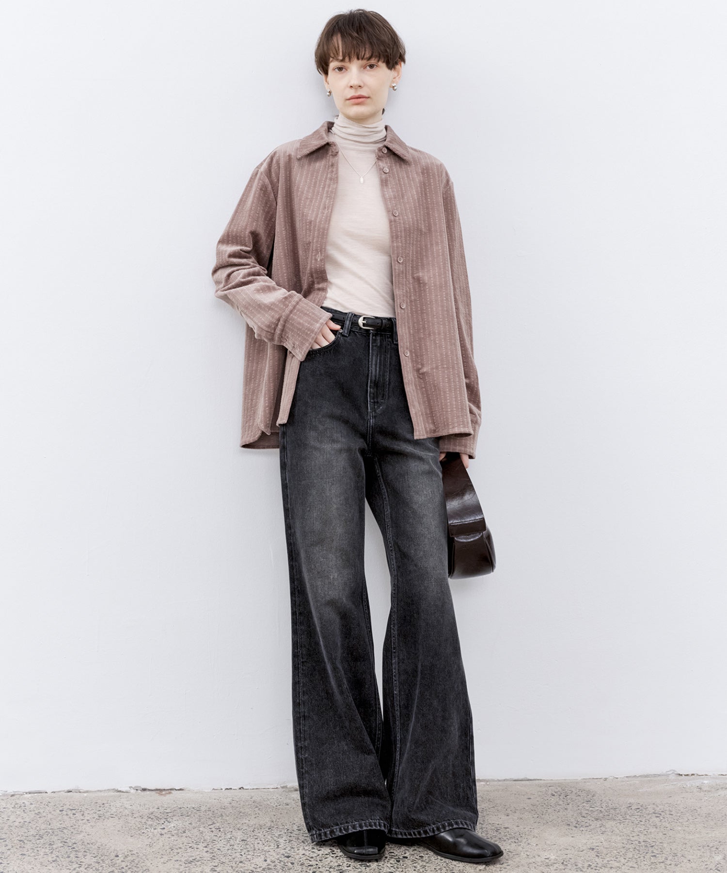 Multi-Stripe Corduroy Shirt