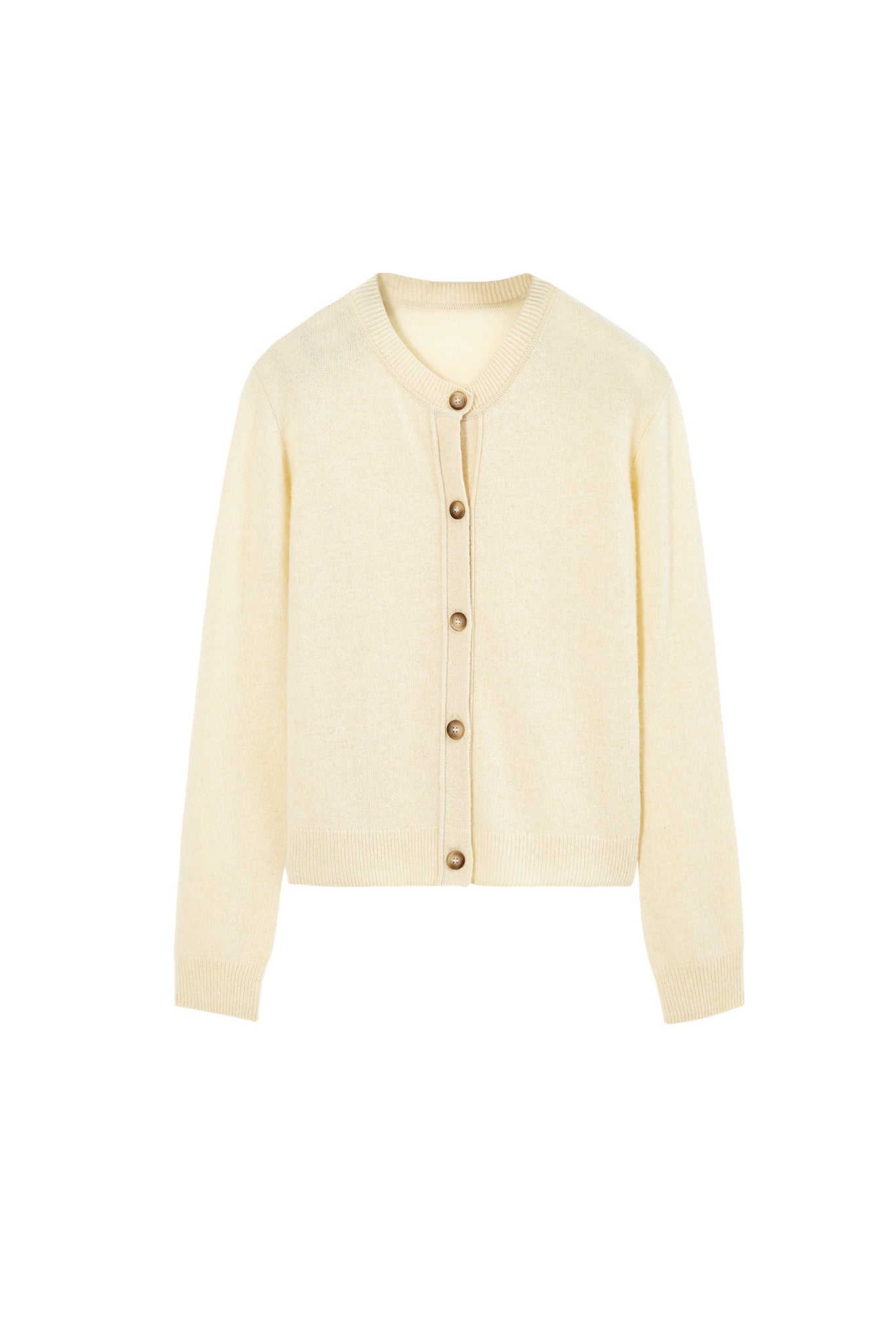 Soft Wool Basic Cardigan