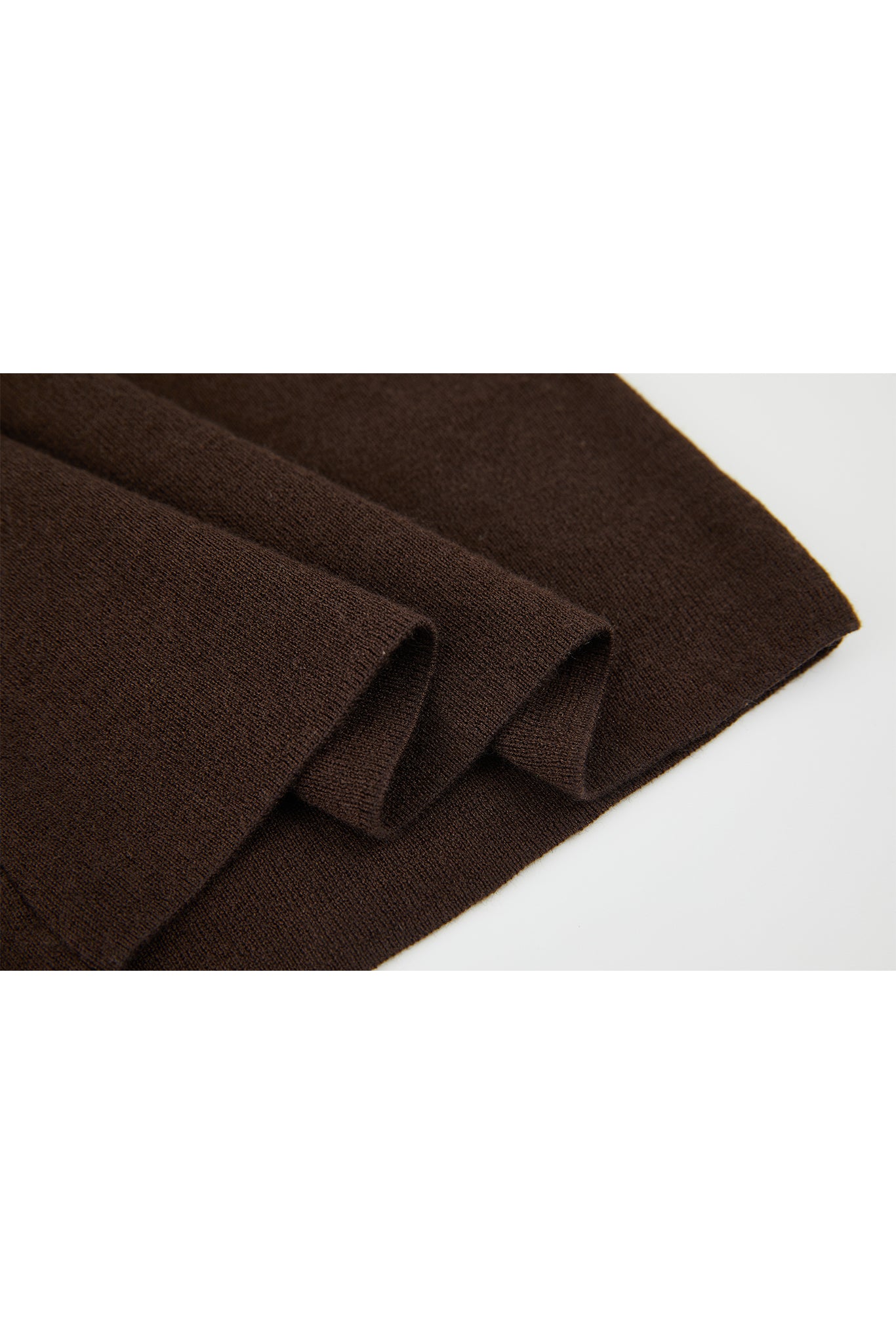 Contrast Panel Turtleneck Top