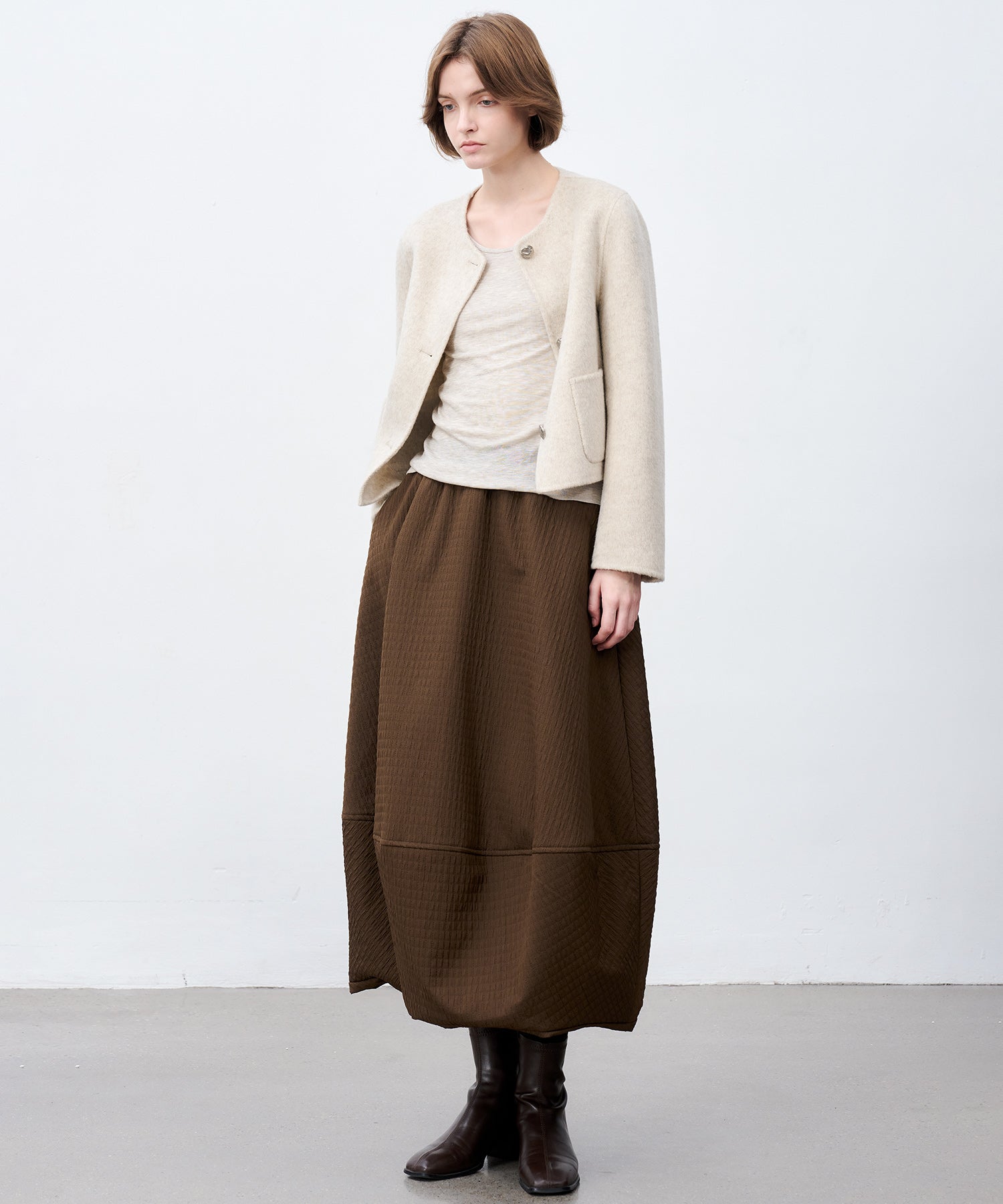 Classic Wool Handmade Short Coat