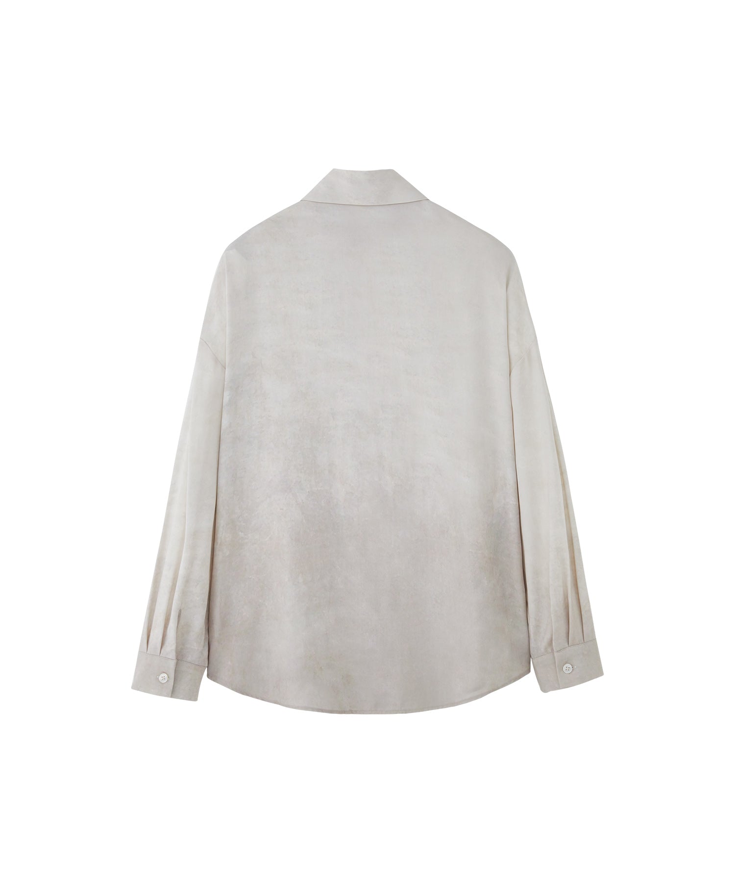 Art Print Oversized Shirt with Dropped Shoulders