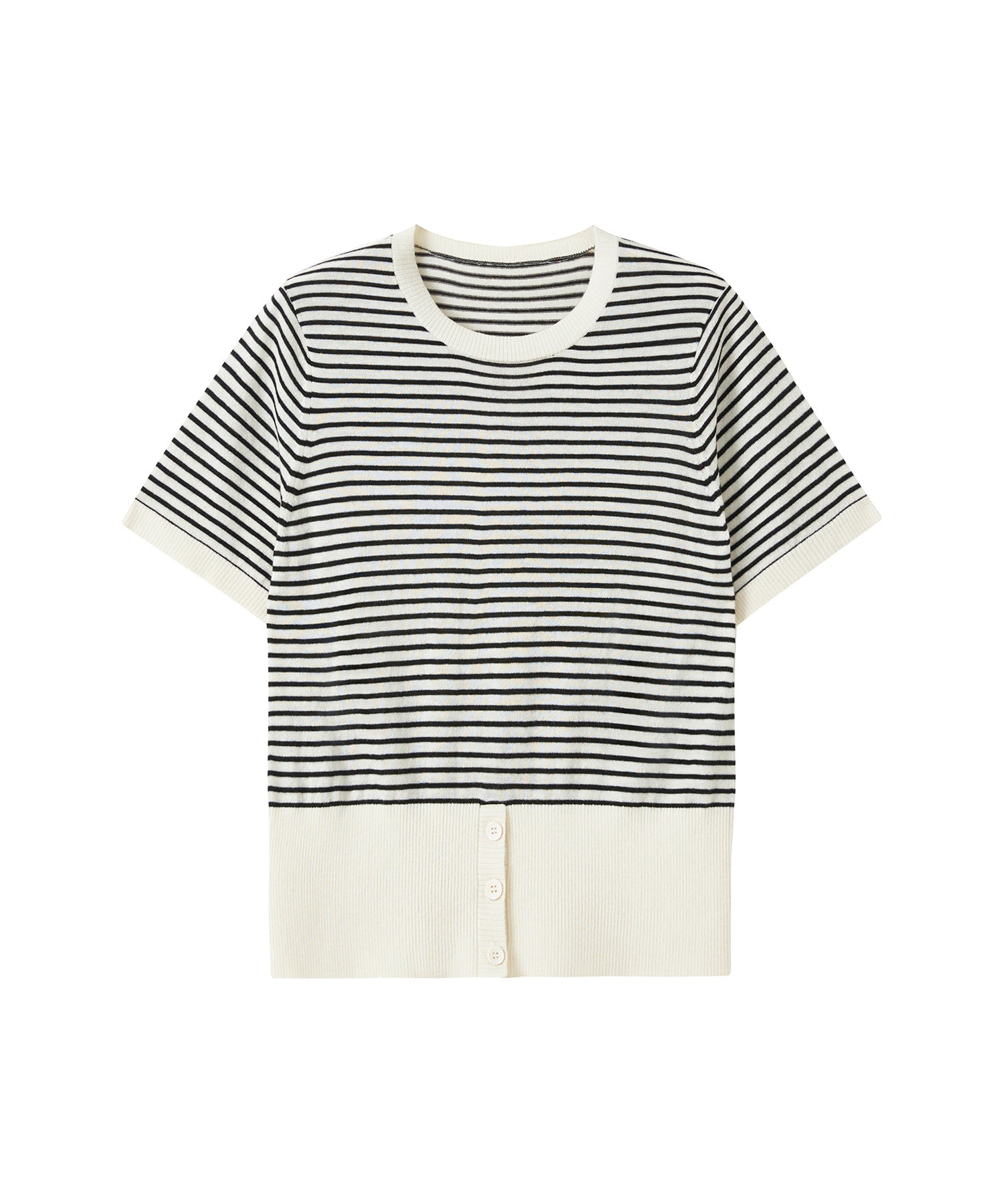 Slim-Fit Knit Tee