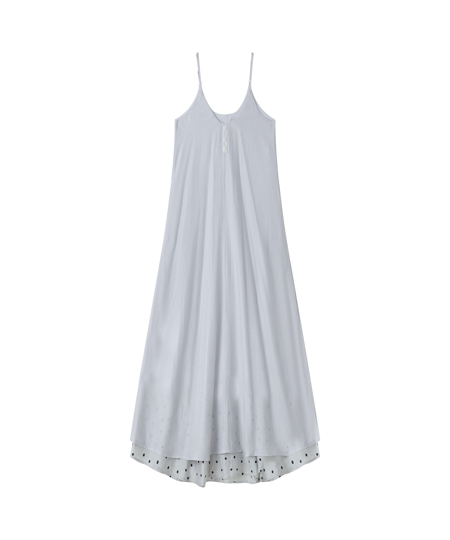 Layered Sheer Cami Long Dress