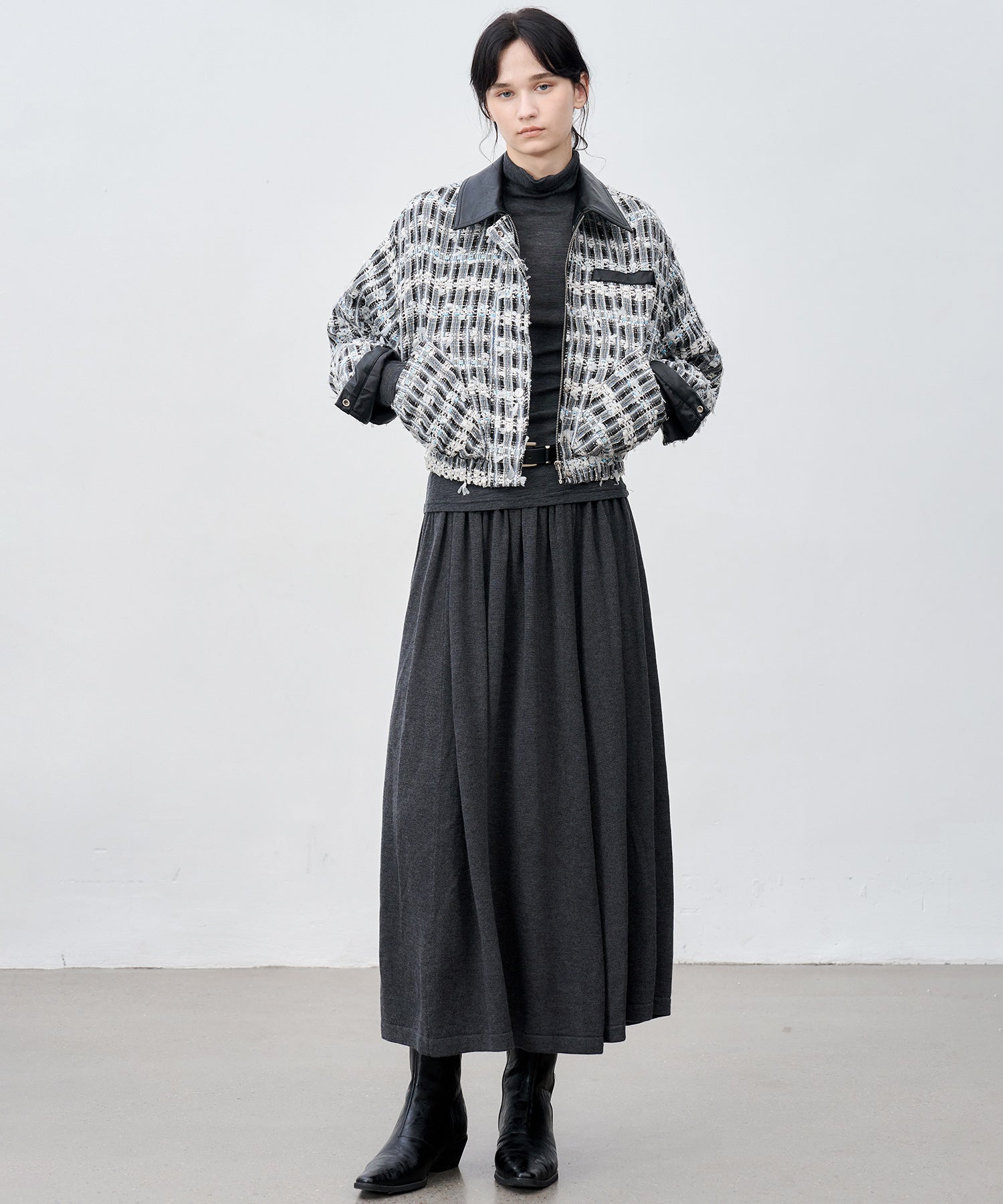 Oversized Tweed Jacket