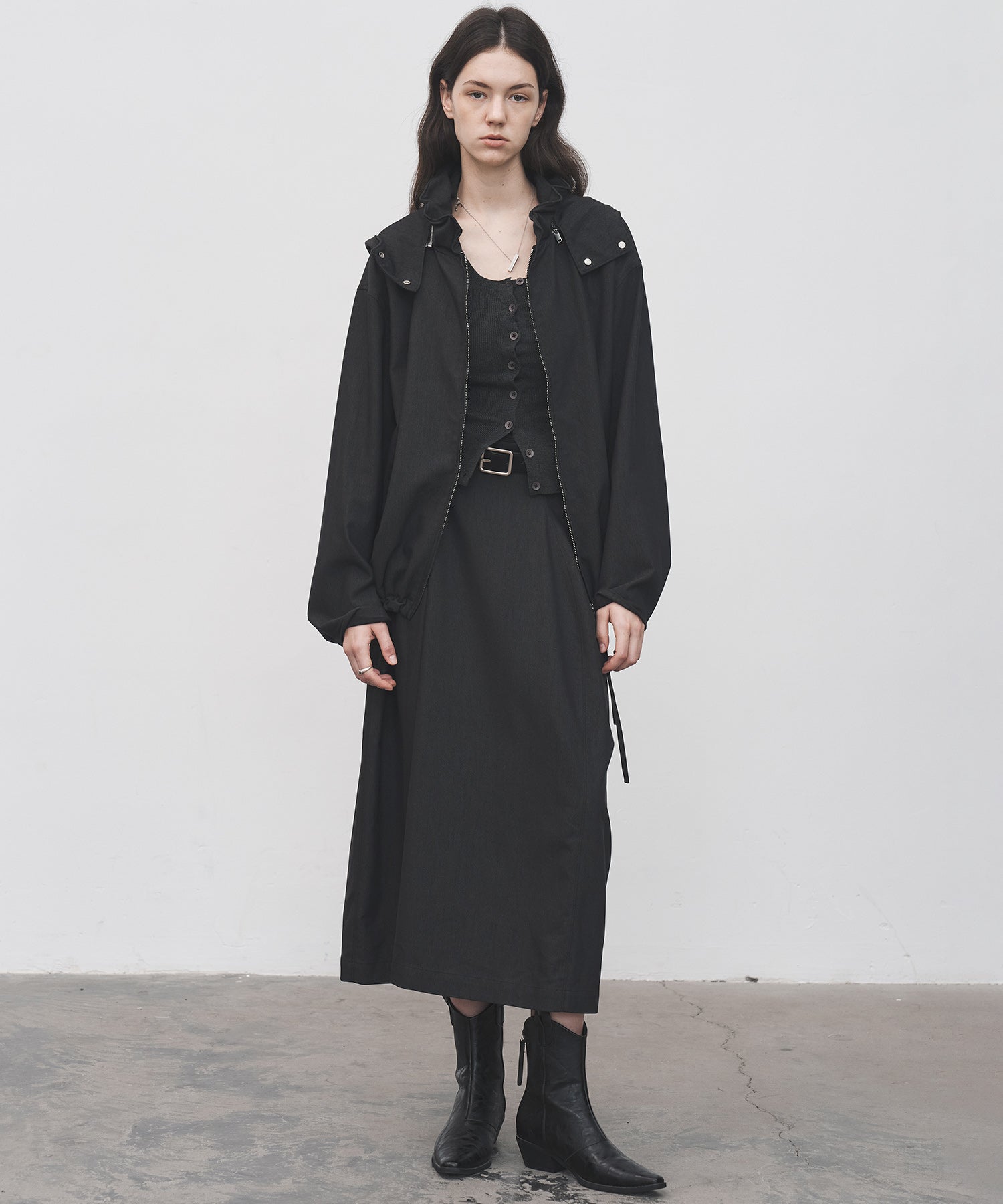 Frill-Collar Short Jacket