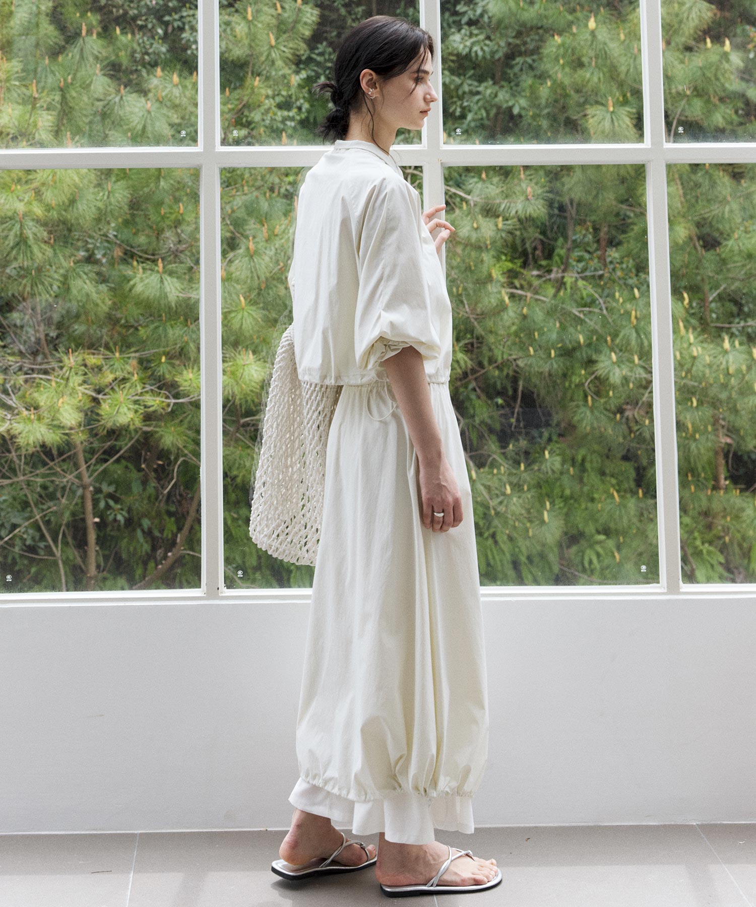 UPF50+ Drawstring Short UV Jacket