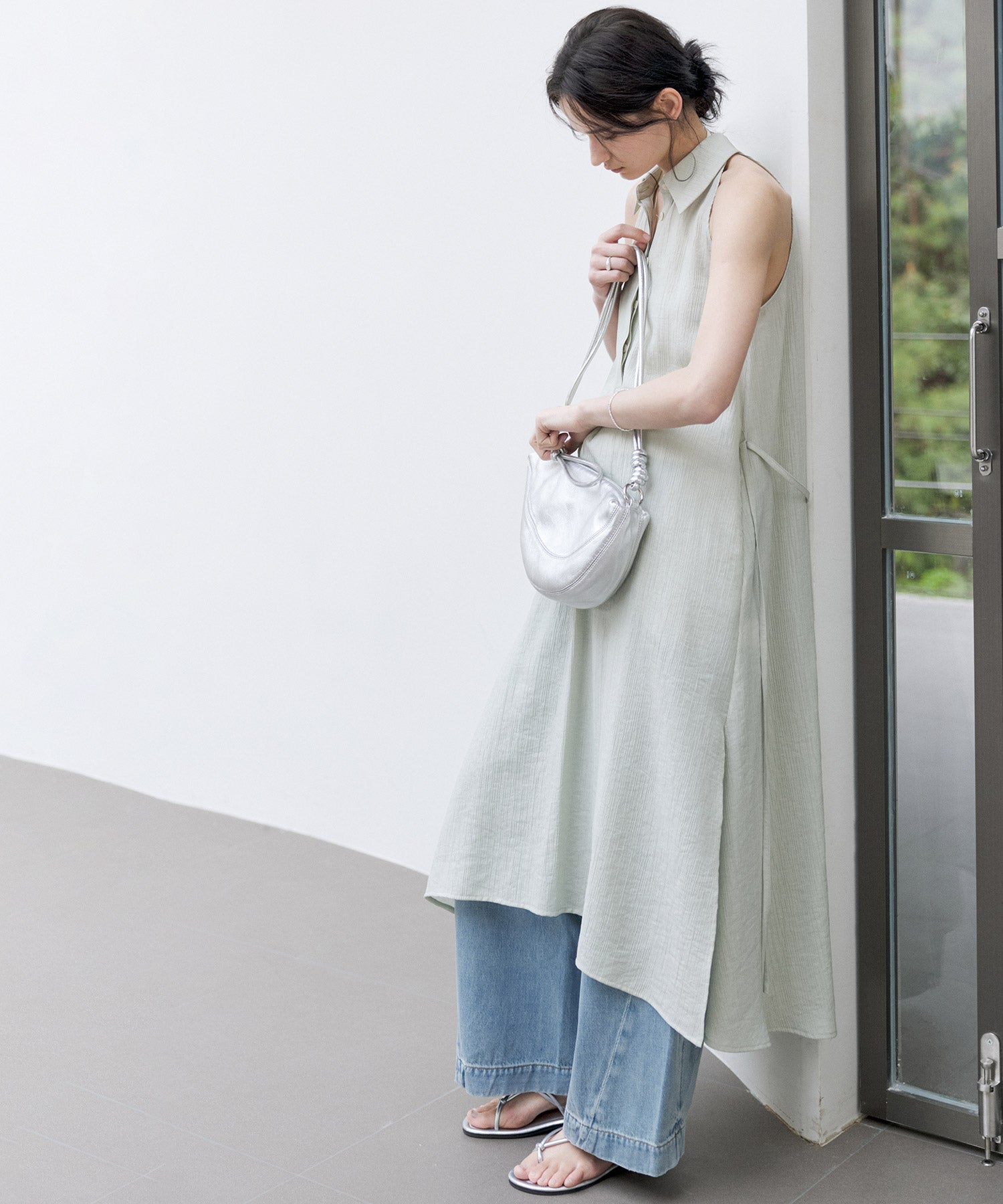American Sleeve Layered Tunic Dress