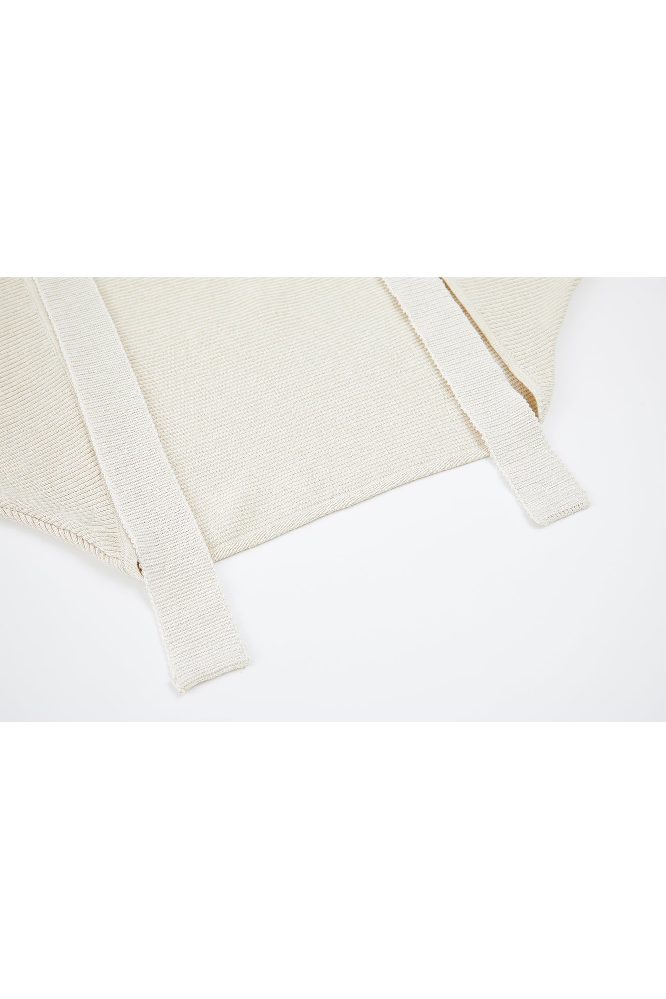 Ribbed Knit Color-block Short Bolero