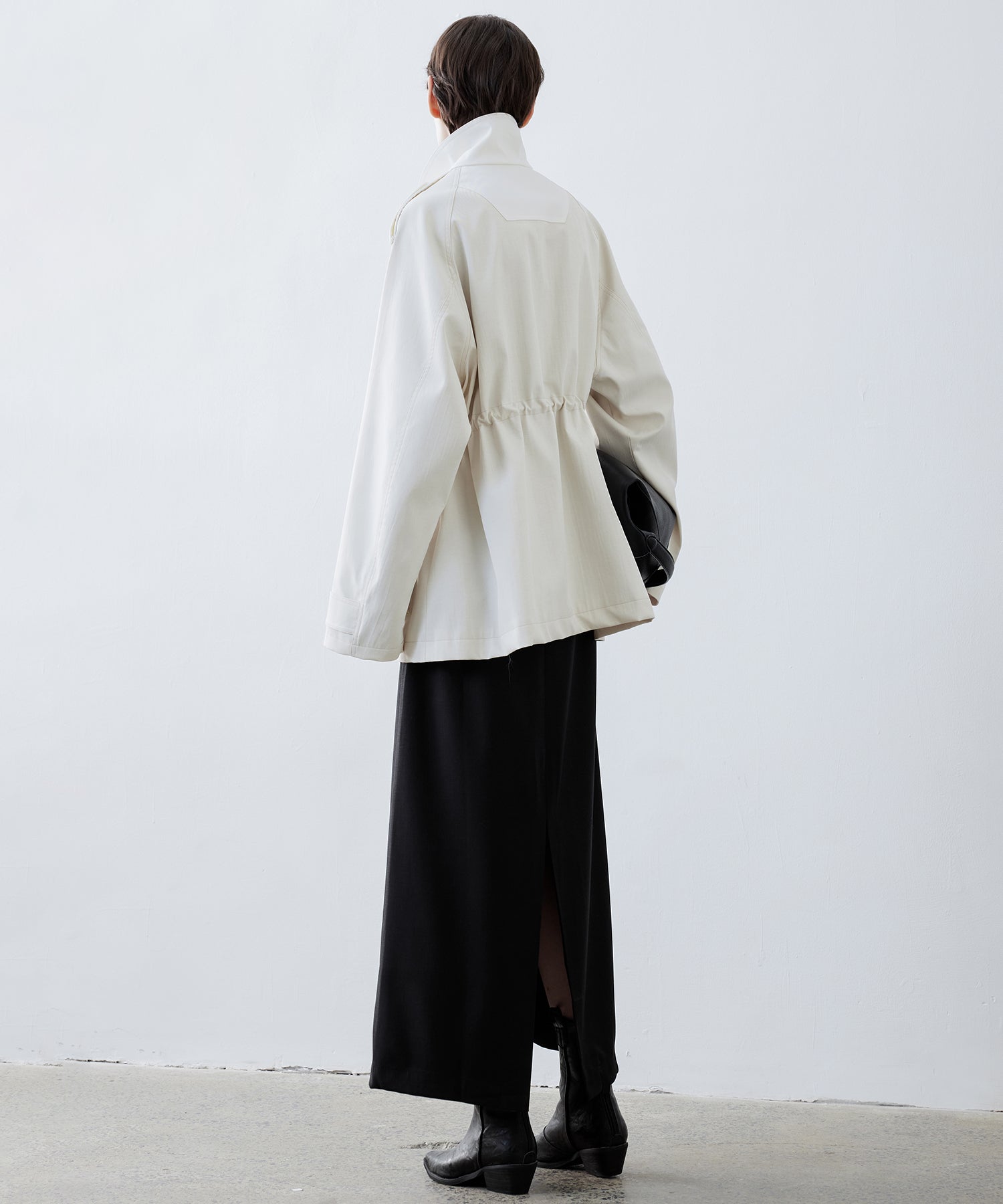 Stand Collar Utility Jacket