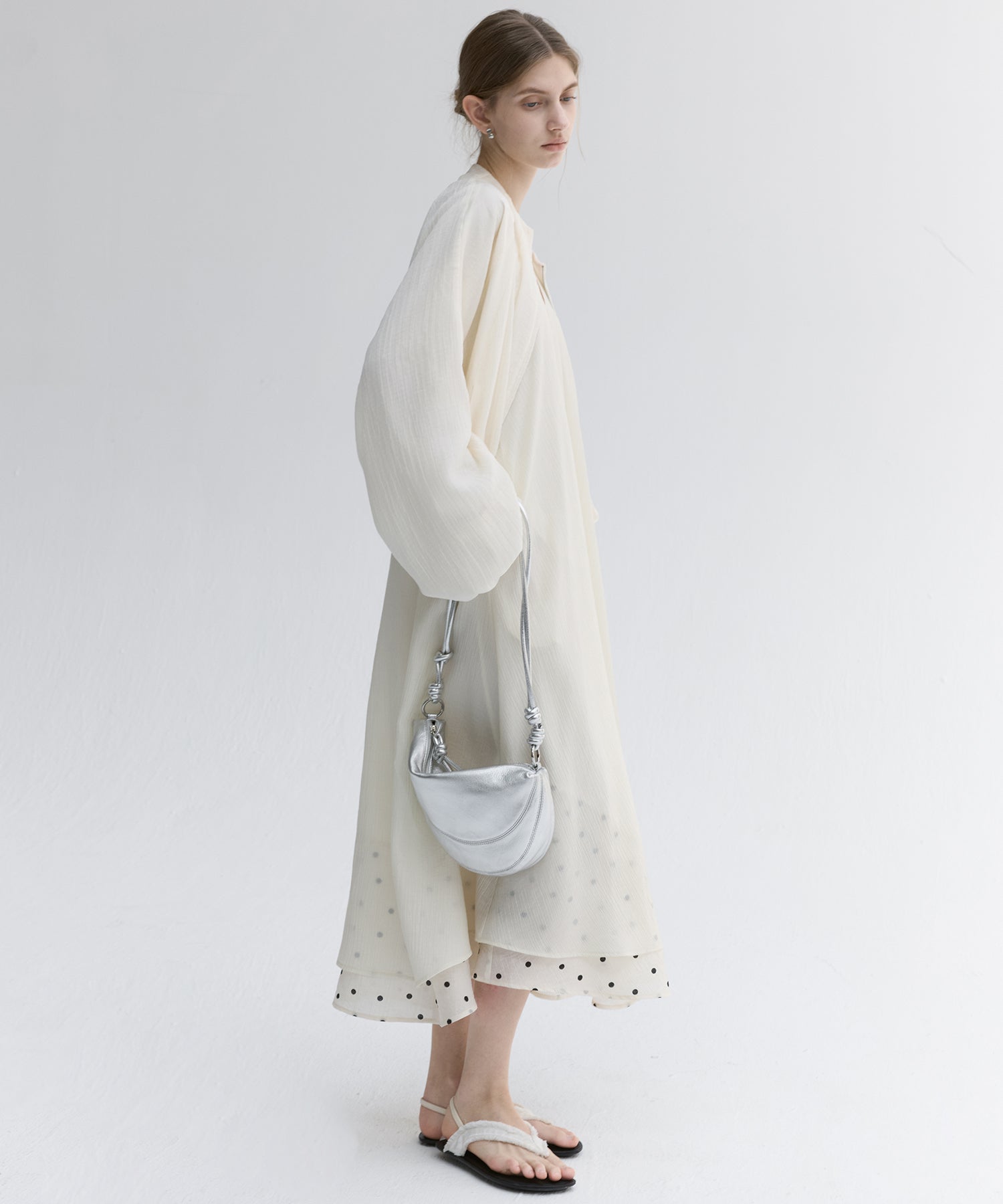 Layered Sheer Cami Long Dress