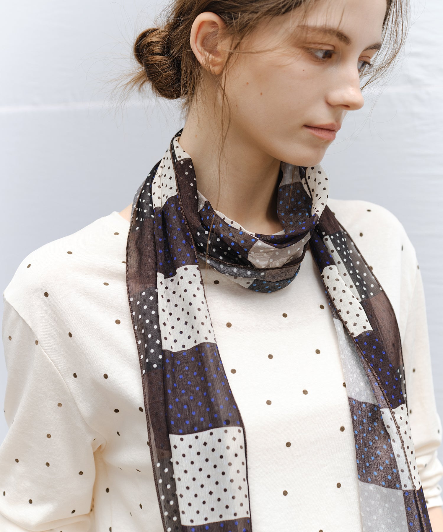 Printed Long Scarf