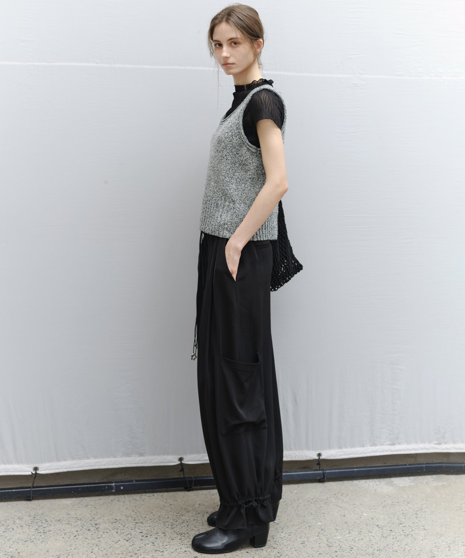 “Shipping in early March” Marl Knit Tank Vest