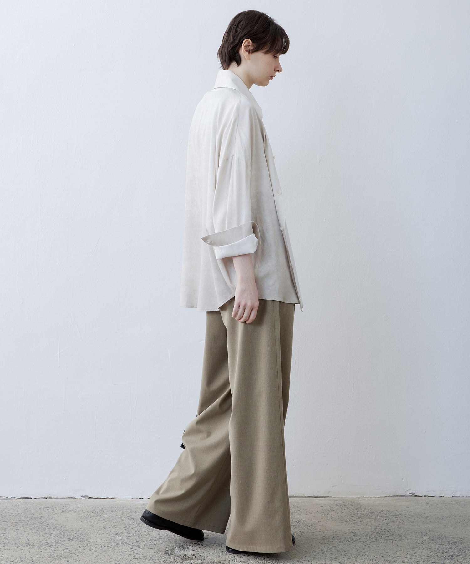 Floral Print Oversized Shirt