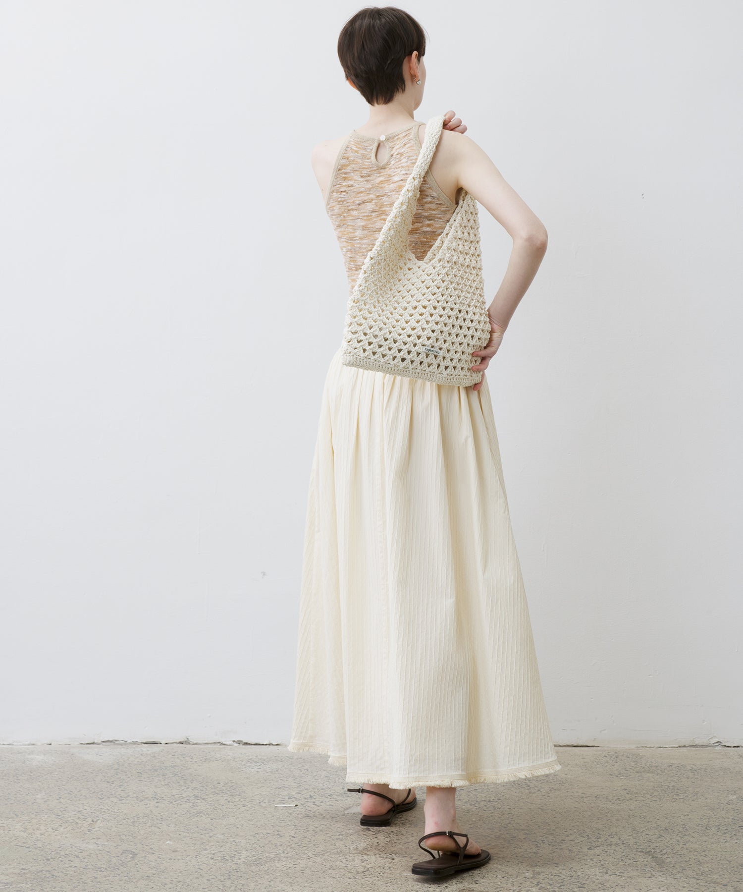 Melange Knit Halter Tank