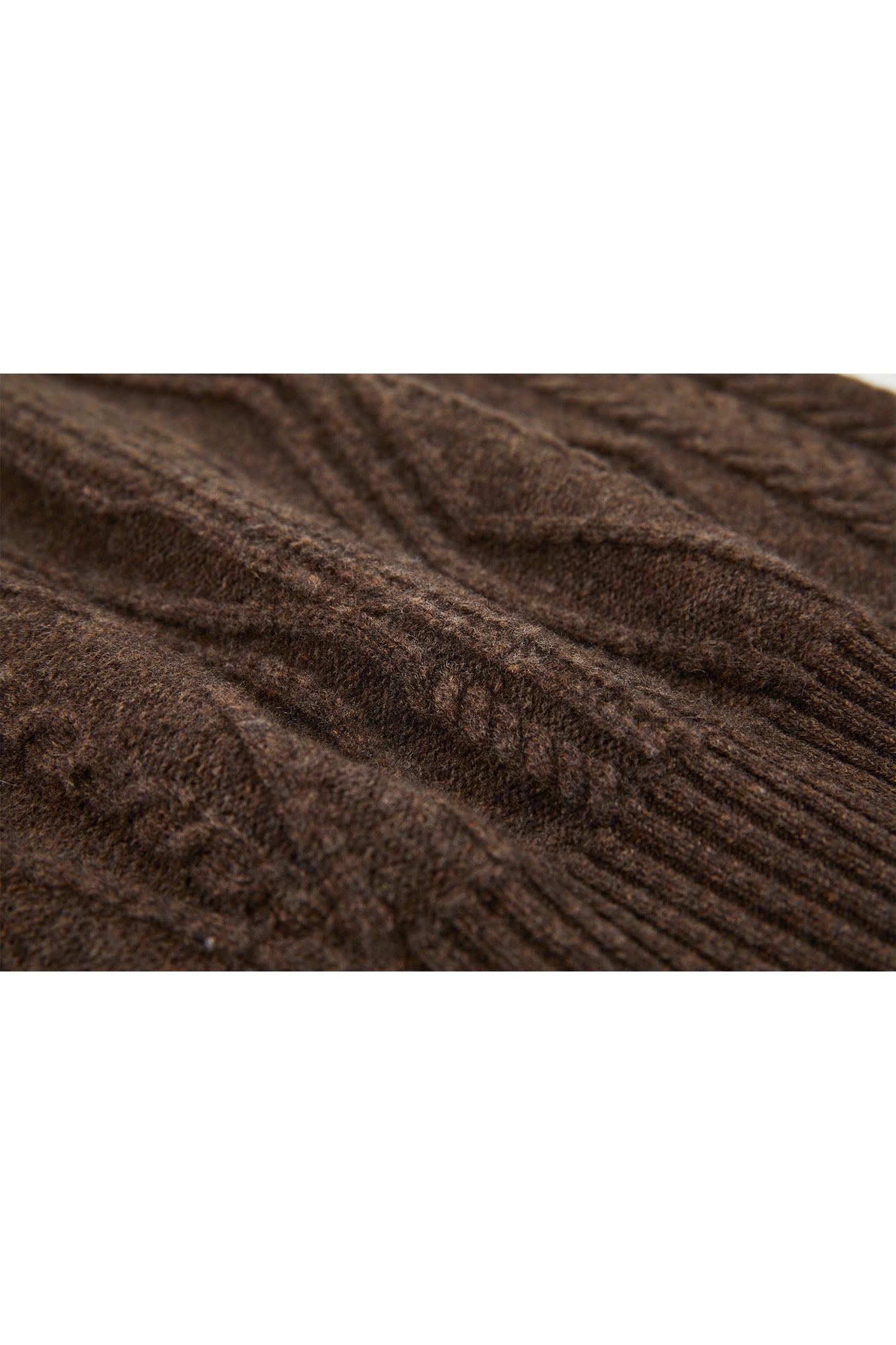 Wool Cable-Knit Vest