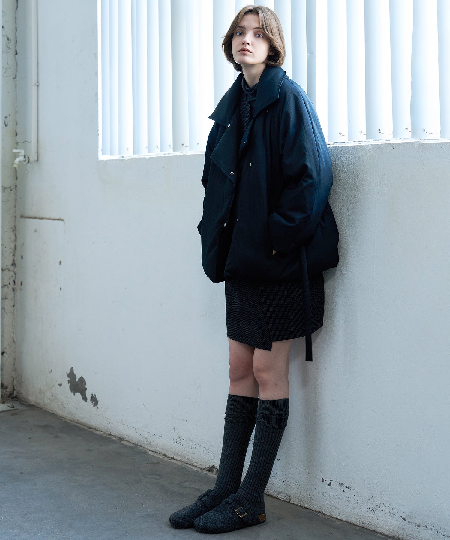 Lapel Short Down Coat