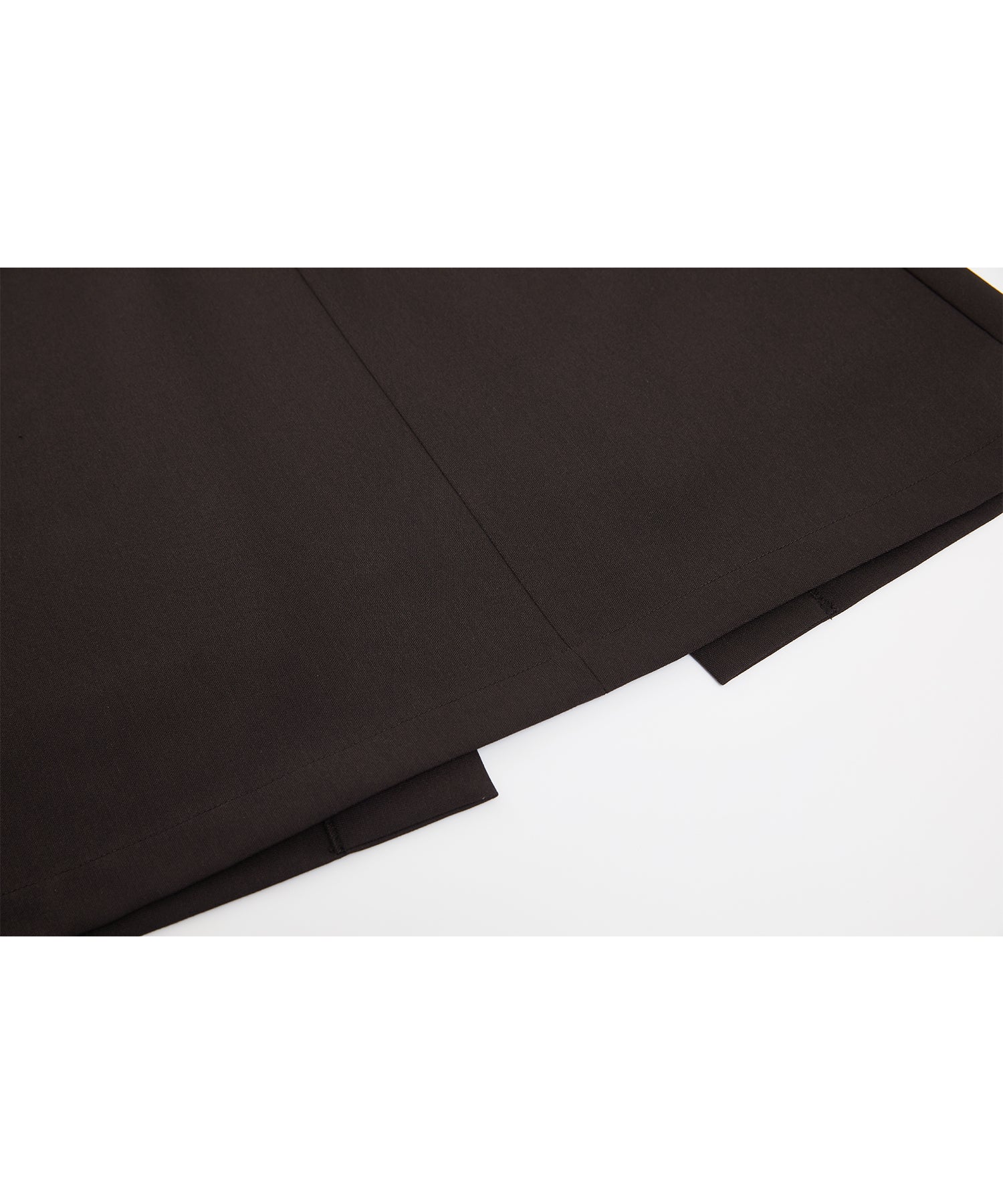 Back-slit maxi skirt