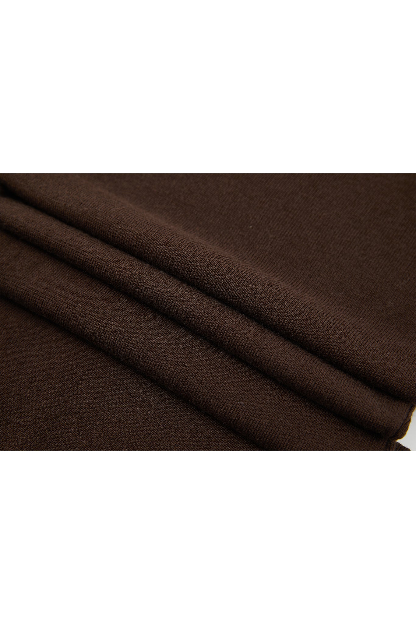 Contrast Panel Turtleneck Top