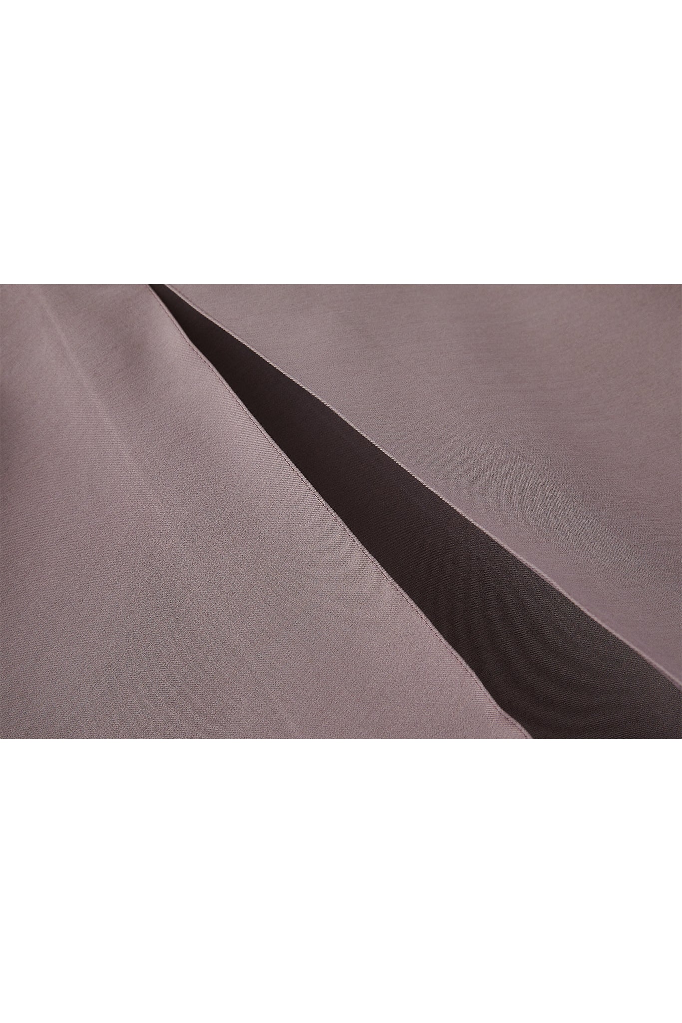 Oversized Corduroy Color-Block Long Coat