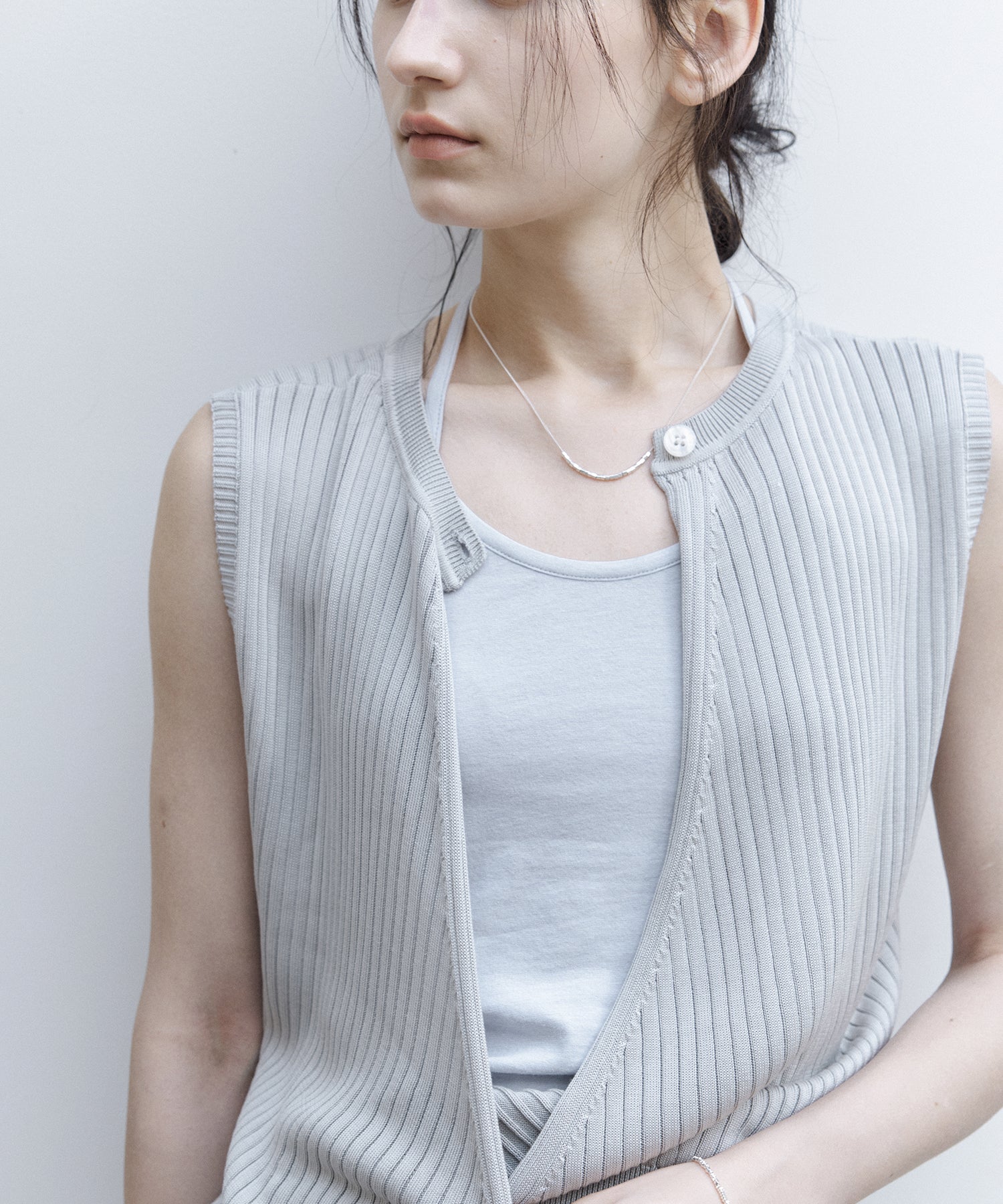 Layered Halter Neck T-Shirt Set