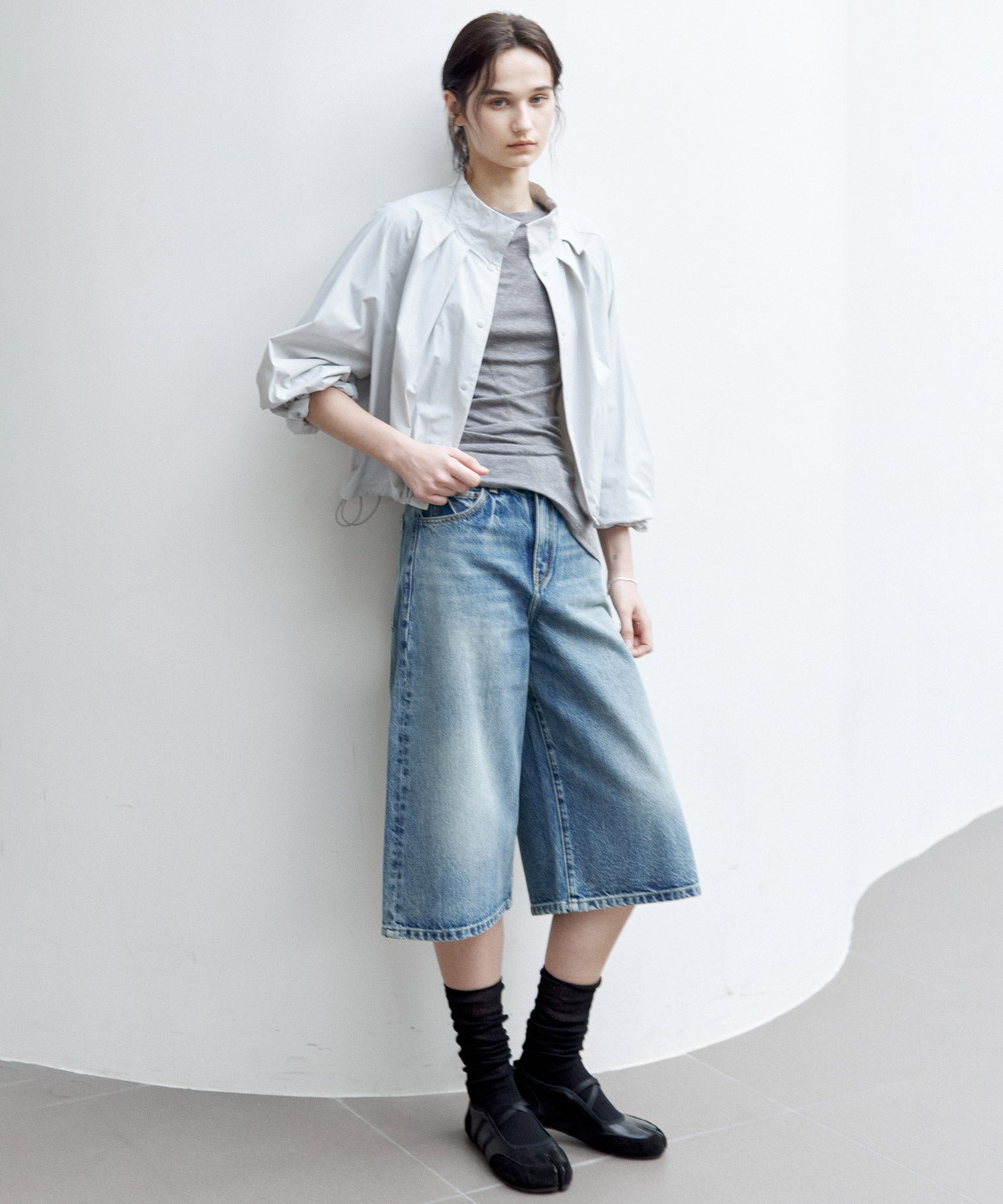 UPF50+ Drawstring Short UV Jacket