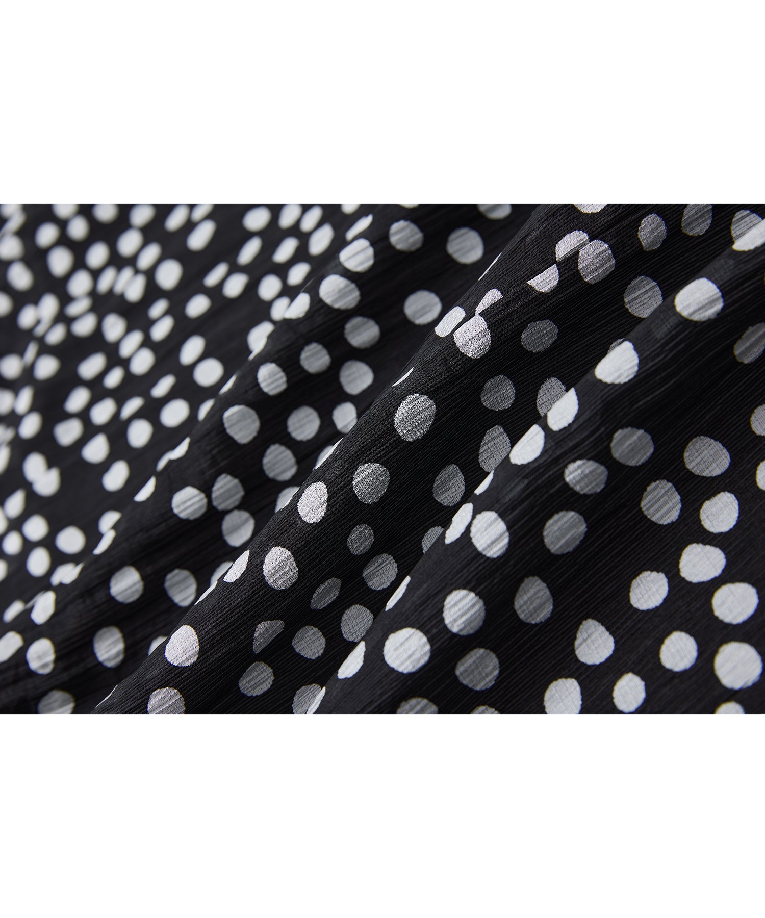 「7月中旬~下旬出荷」Dot Frill Hem Mini Dress