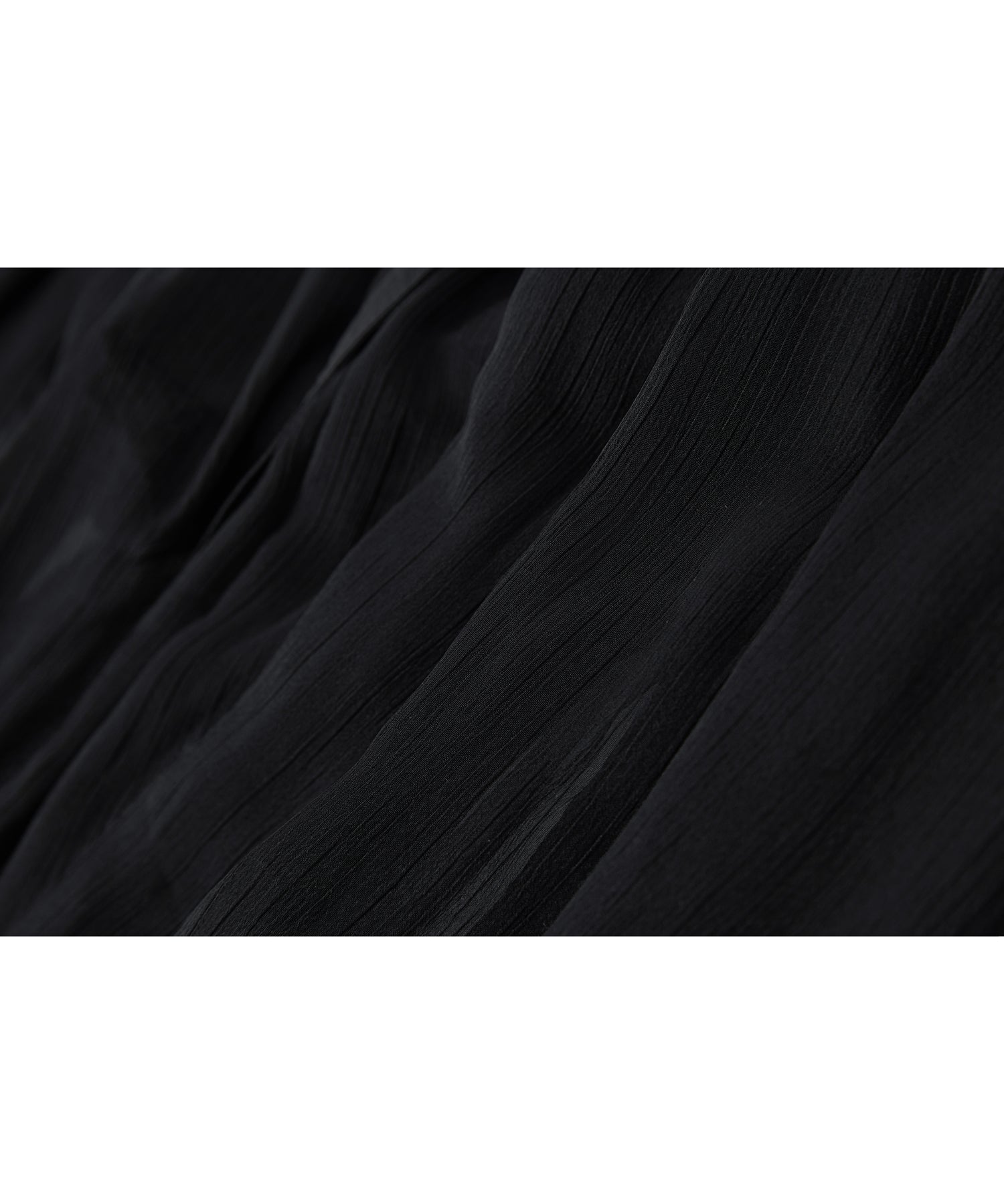 「8月中旬~下旬出荷」Sheer Layered Draped Long Skirt