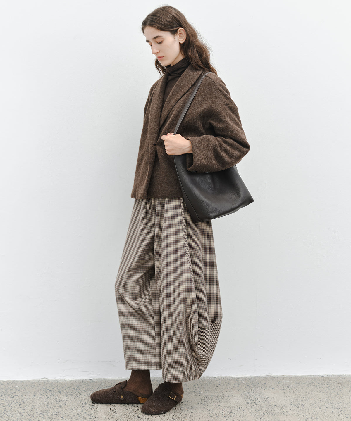 「10月下旬出荷予定」Oversized Cape Short Coat