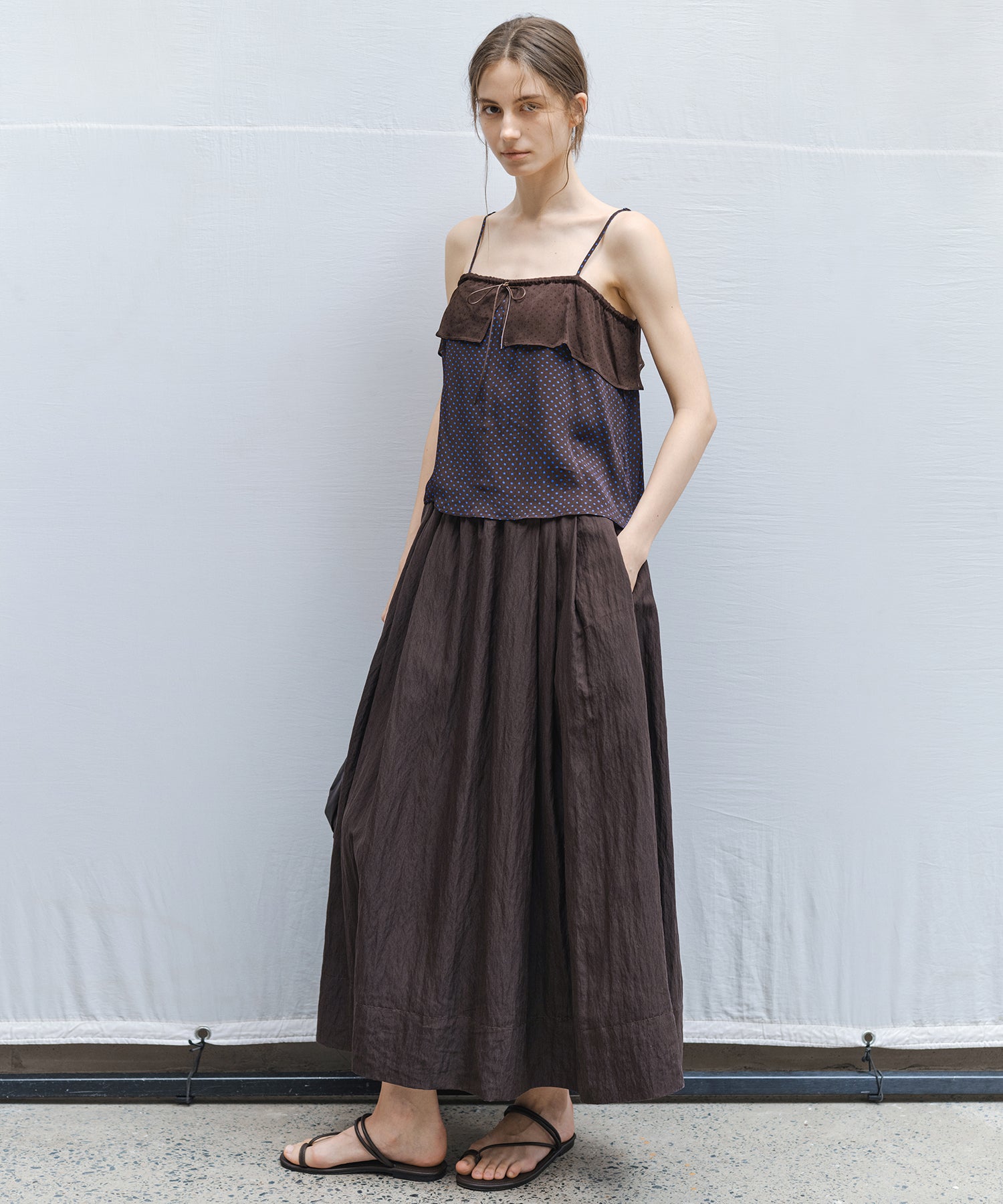 Layered Dot Camisole