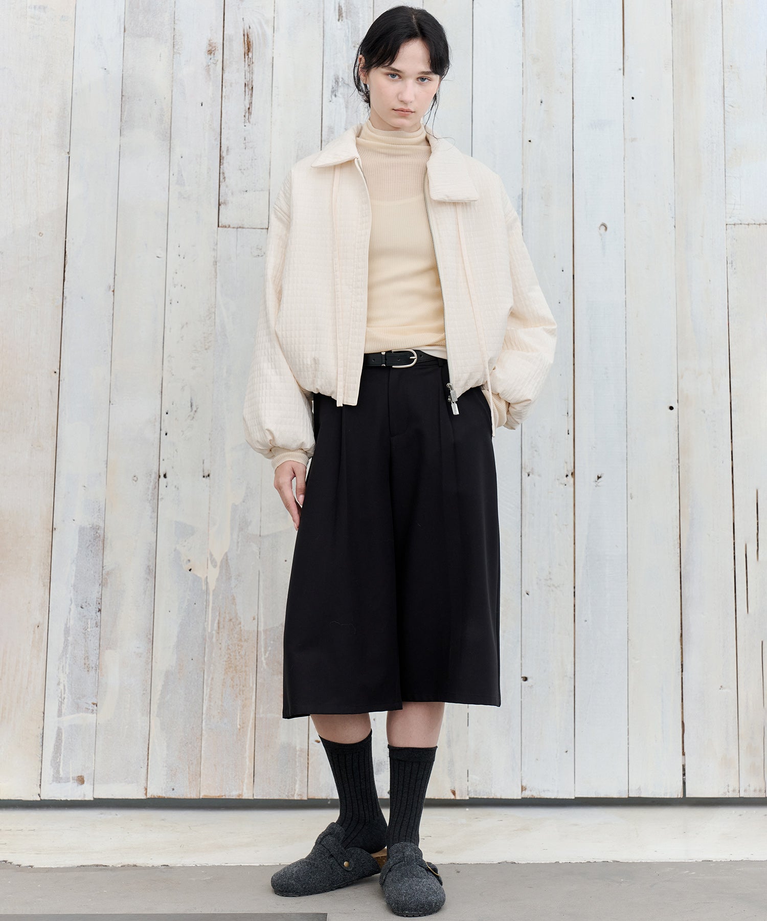Ribbon Balloon Quilted Jacket