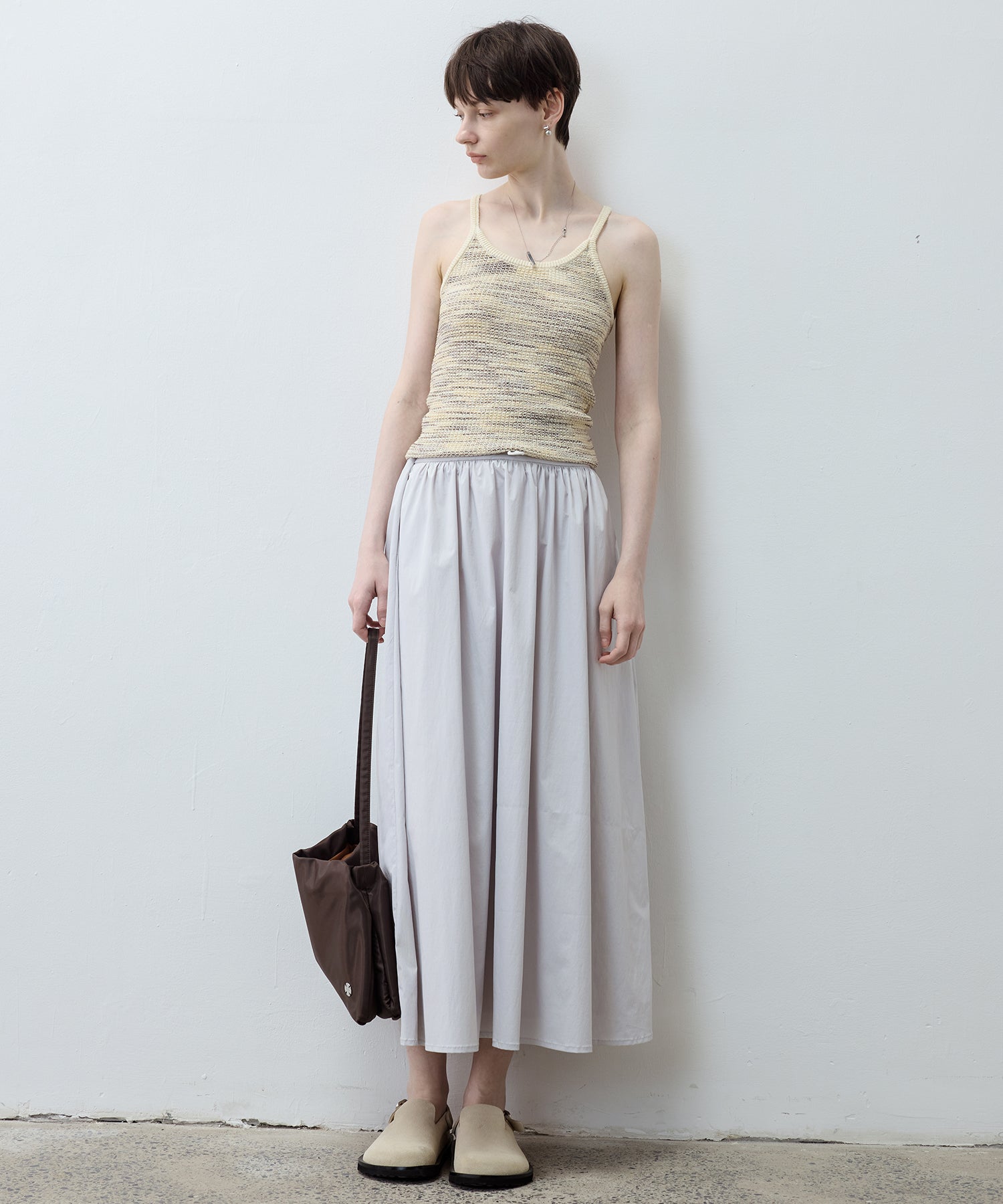UPF50+ Drawstring Gathered Skirt