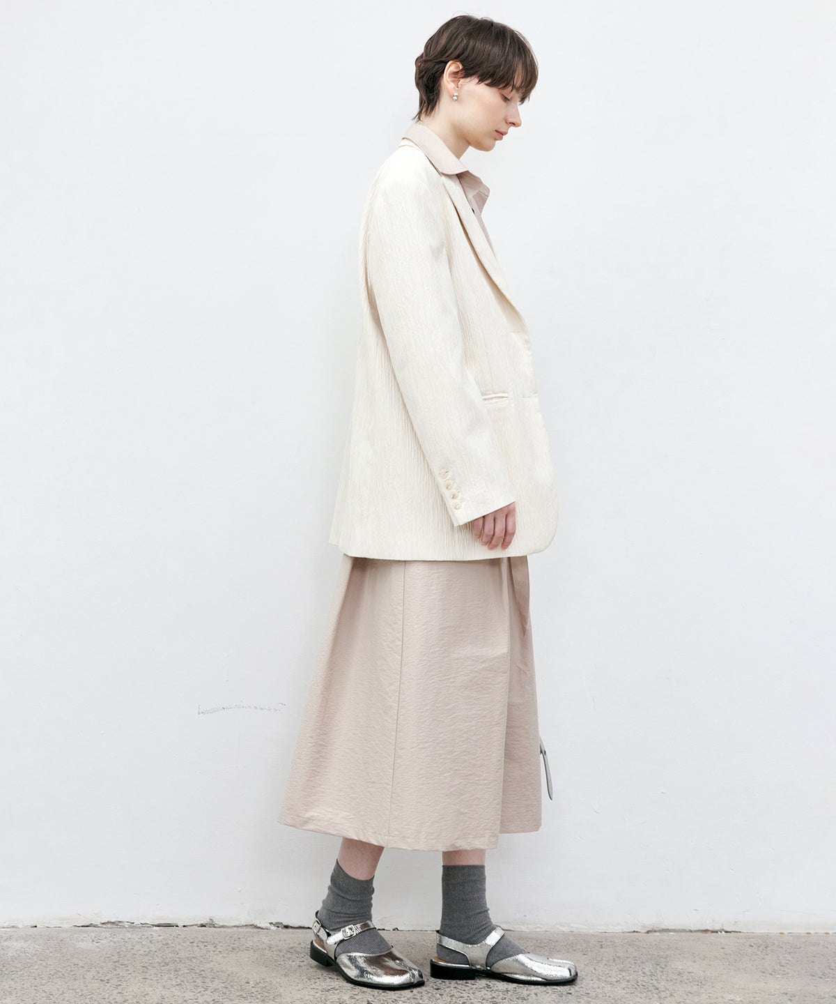 Square Neck Belted Flare Dress