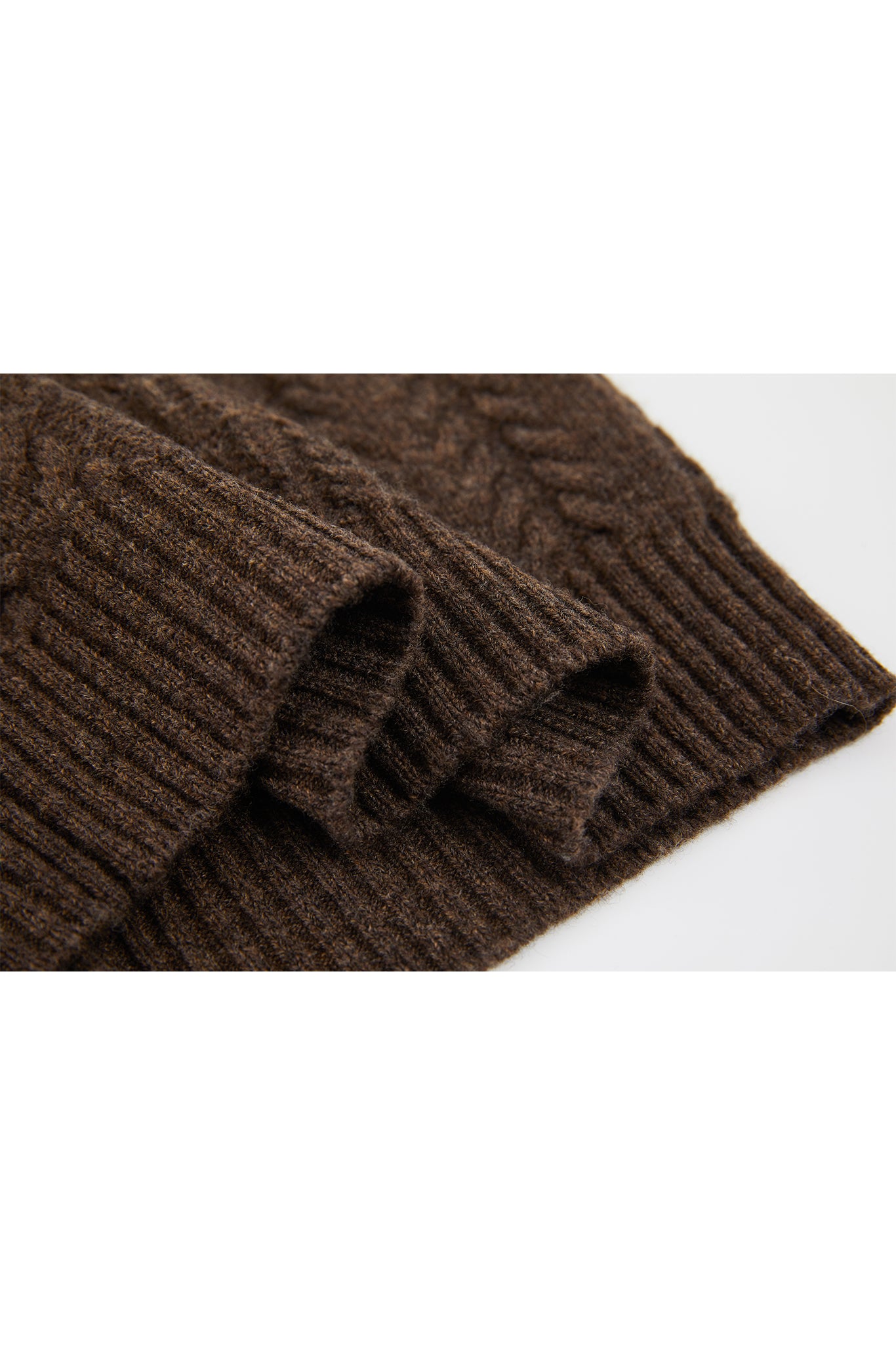 Wool Cable-Knit Vest