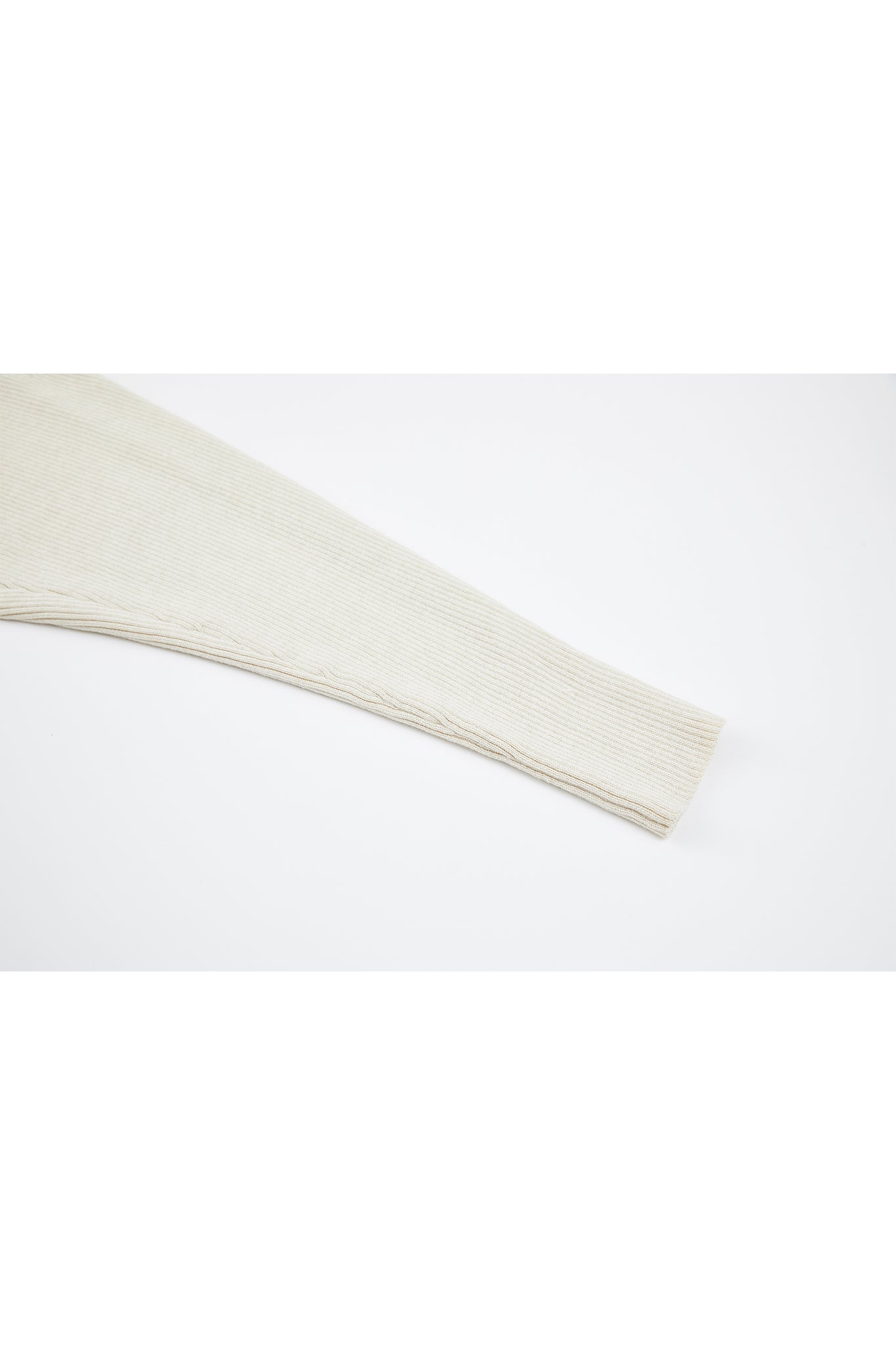 Ribbed Knit Color-block Short Bolero