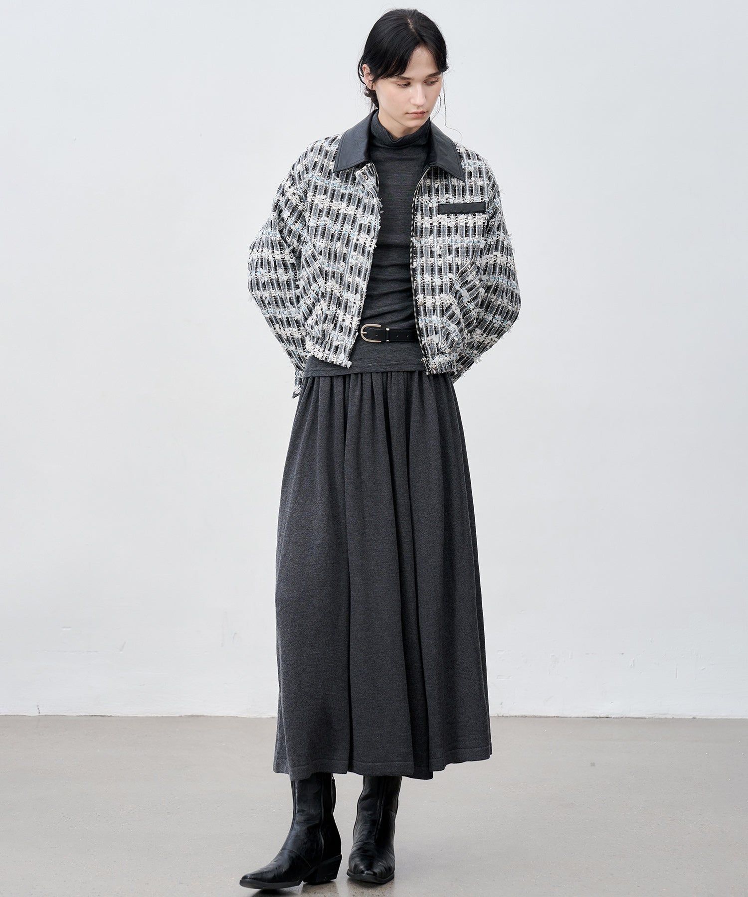 Oversized Tweed Jacket