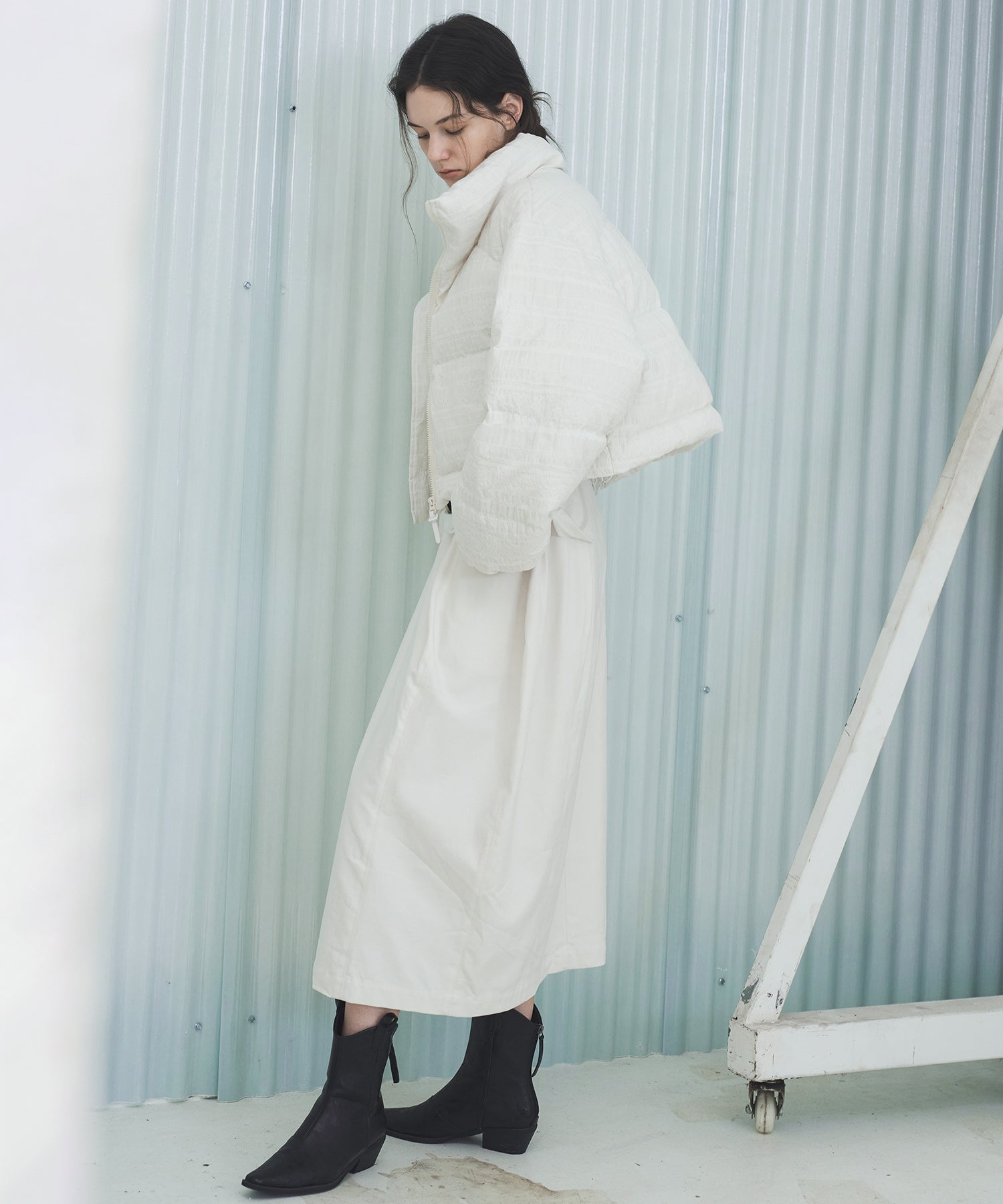 Textured Lightweight Down Jacket