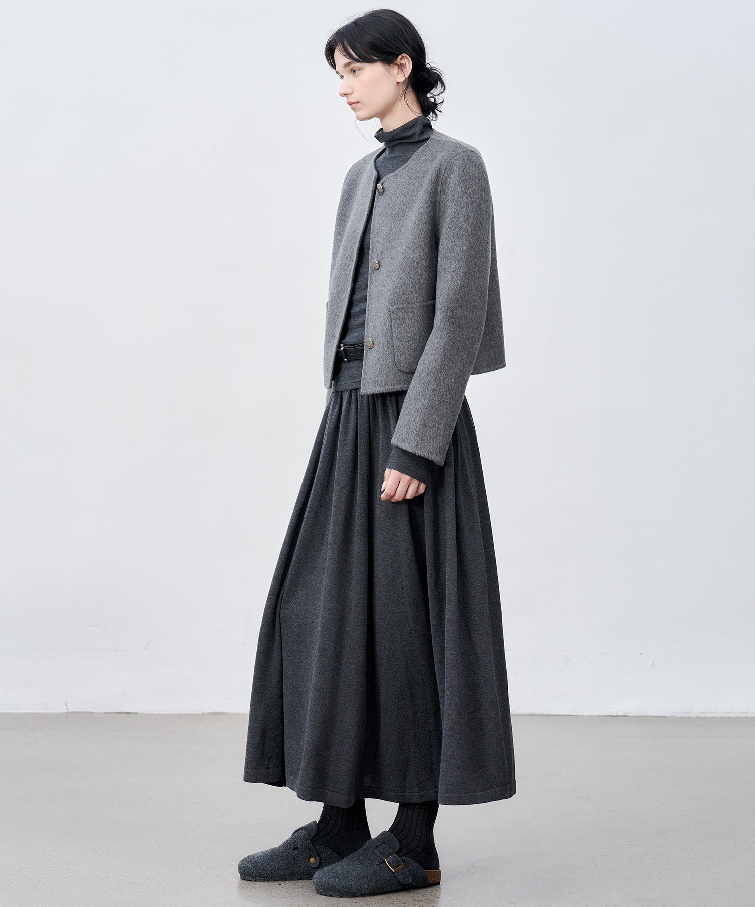 Classic Wool Handmade Short Coat