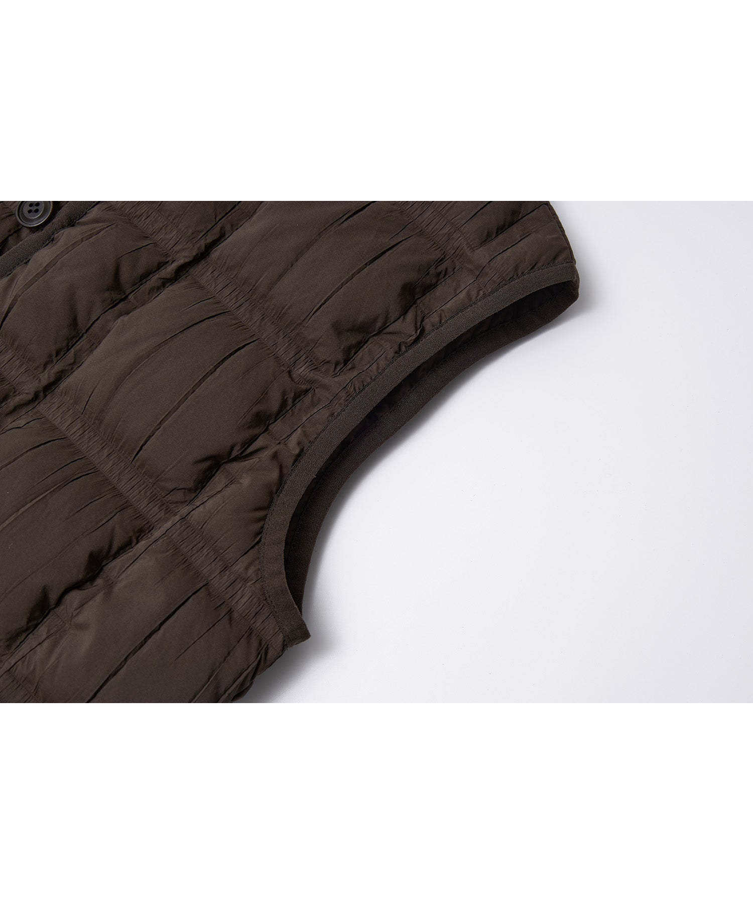 Lightweight Crinkled Down Vest