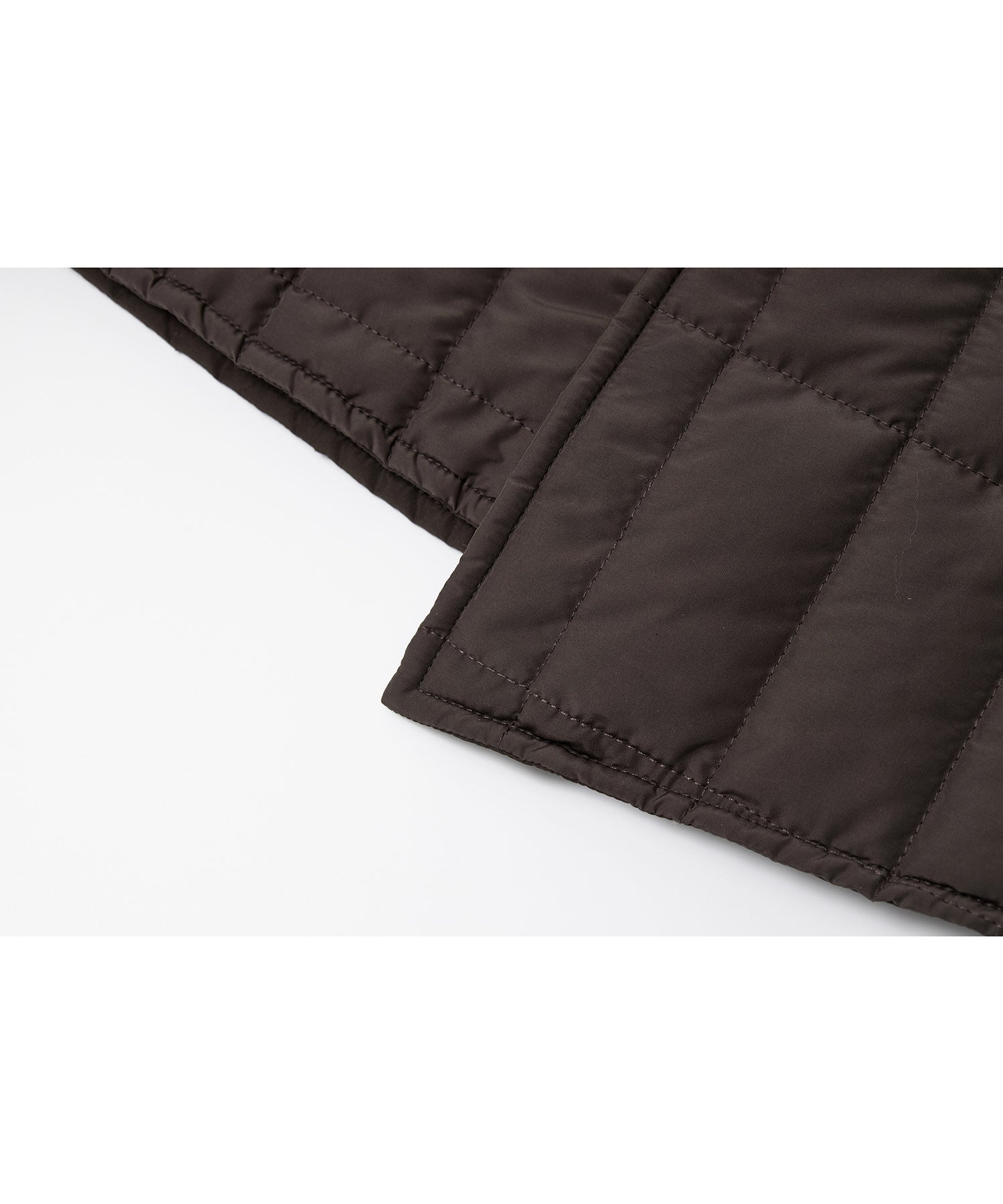 Quilted Overlap Long Skirt Straight Silhouette Padded Warm Winter Skirt