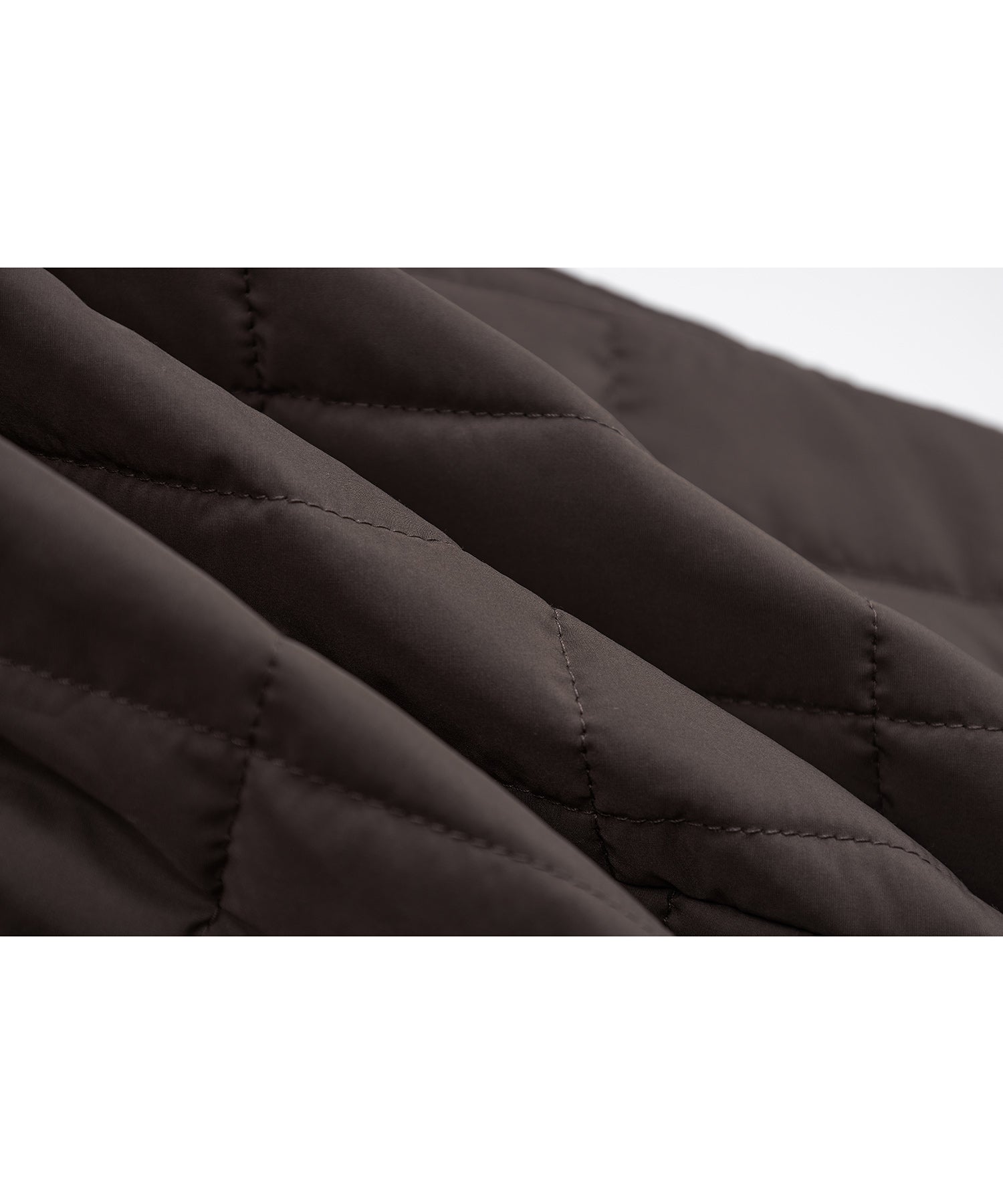 Quilted Overlap Long Skirt Straight Silhouette Padded Warm Winter Skirt