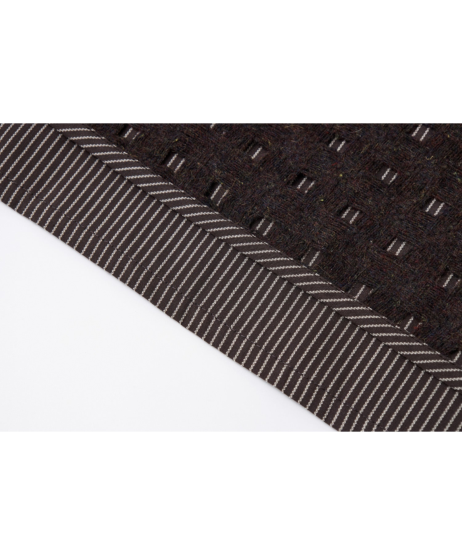 Cut-Out Layered High-Waist A-Line Midi Flare Skirt