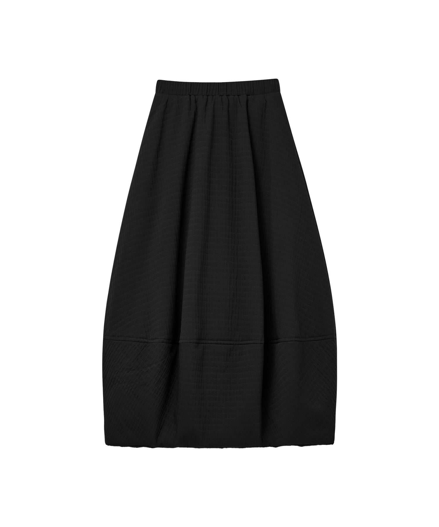Jacquard Quilted Balloon Skirt