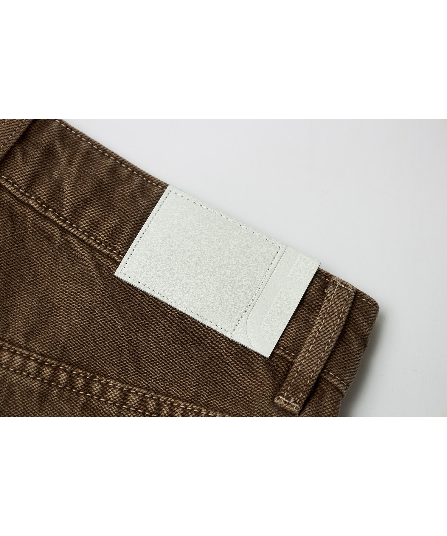 Mid-Rise Straight Wide-Leg Jeans