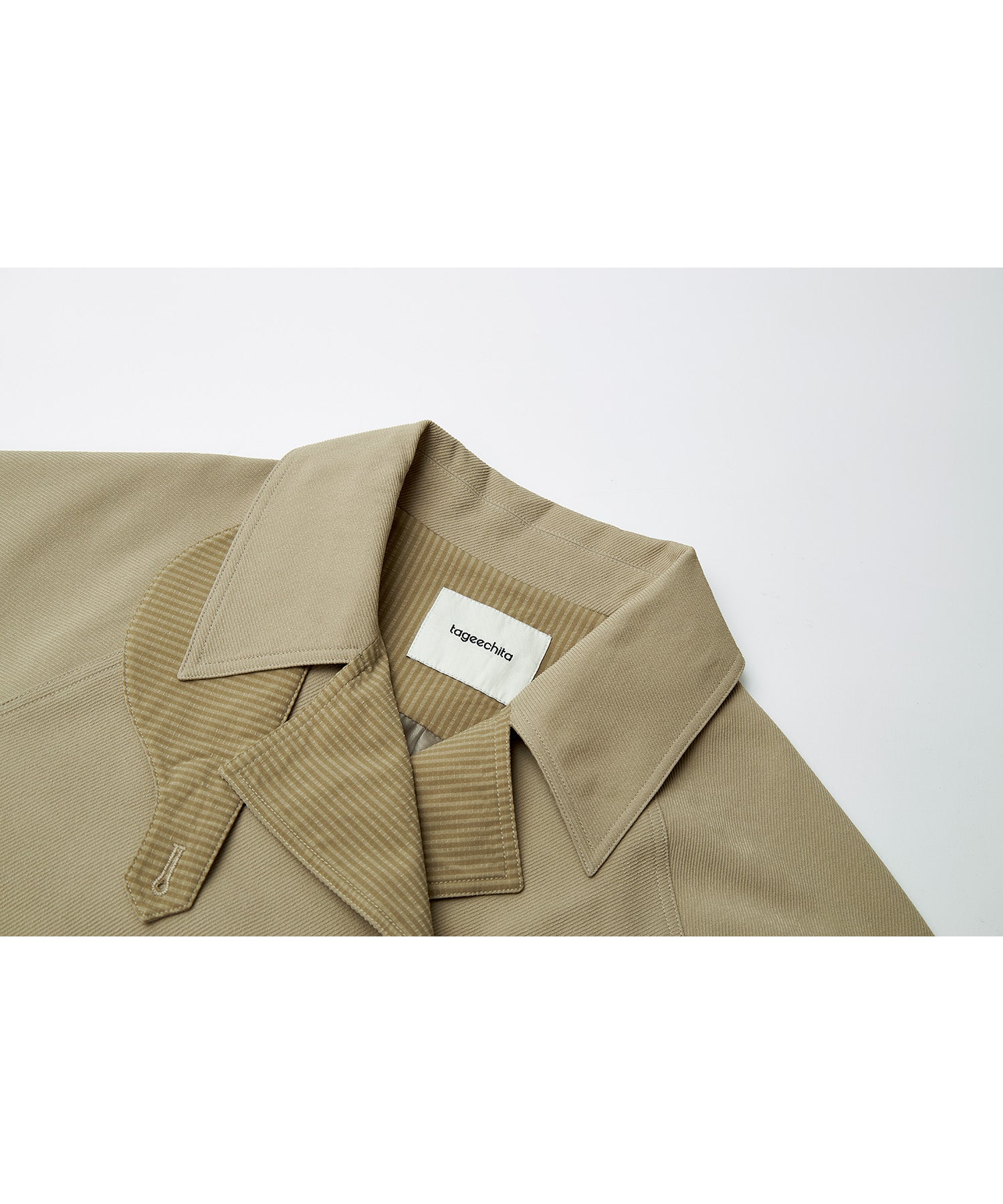 Structured Raglan Trench Coat – Oversized Fit