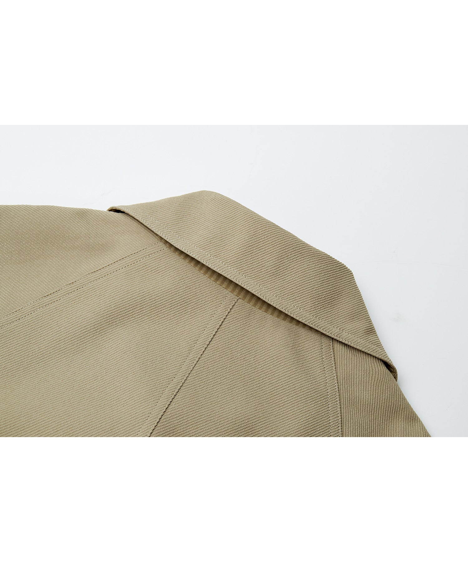 Structured Raglan Trench Coat – Oversized Fit